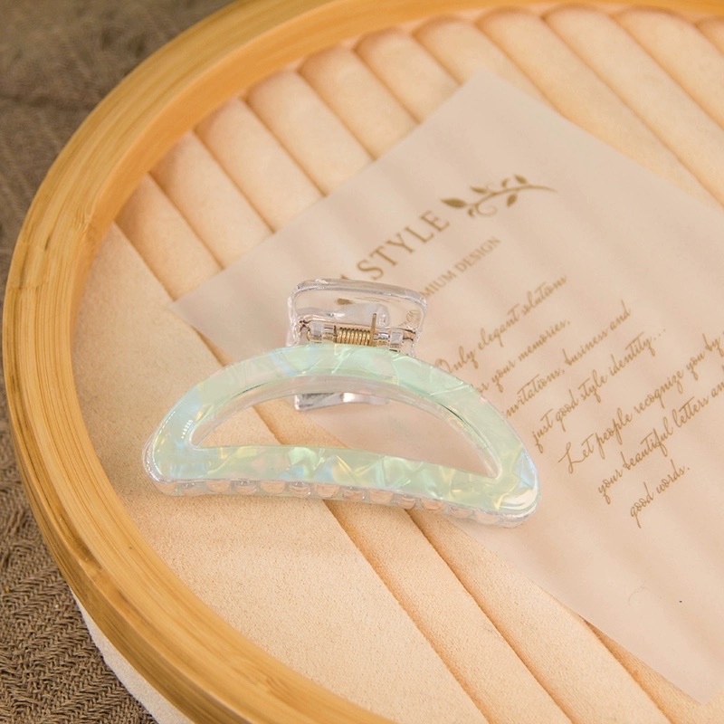 2024新款亚克力抓夹女高级感鲨鱼夹小号发夹后脑勺发量少发抓发饰发夹发饰抓夹创意饰品鲨鱼夹详情图6