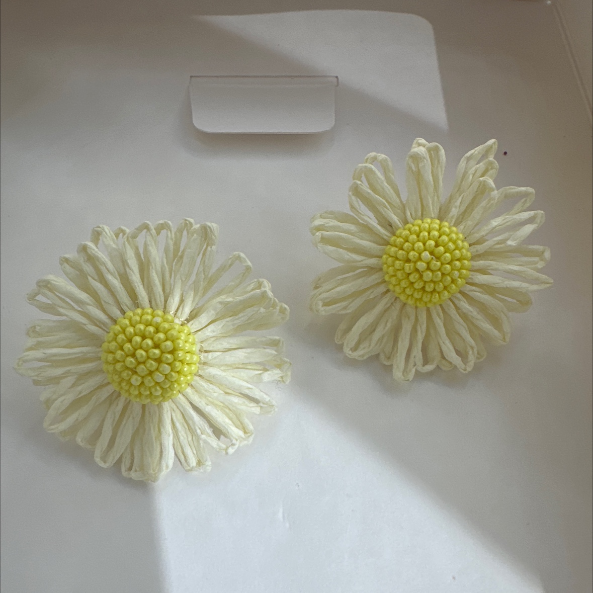 小雏菊耳环明星同款耳饰 时尚女士饰品 璀璨闪耀耳环 高级感独特设计耳饰