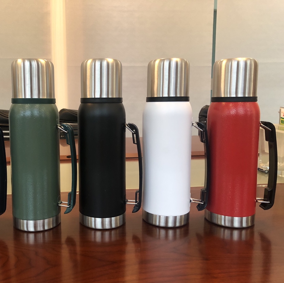 Yuquan Qan ~ 1000Ml Double Cover Vacuum Insulated Pot details Picture