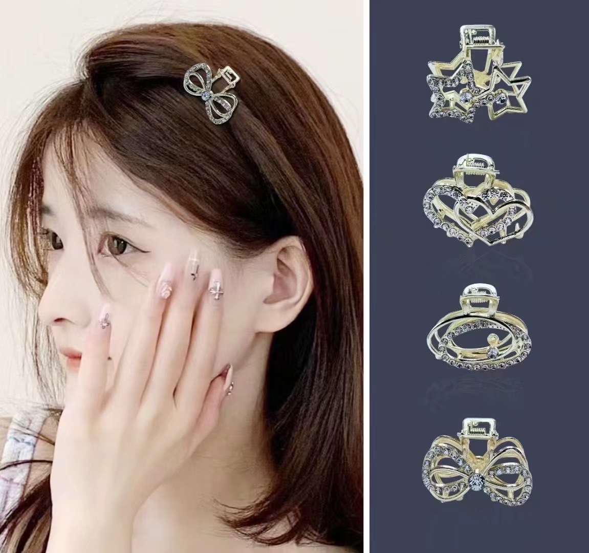 Innovative and fashionable alloy gripper 3.5cm