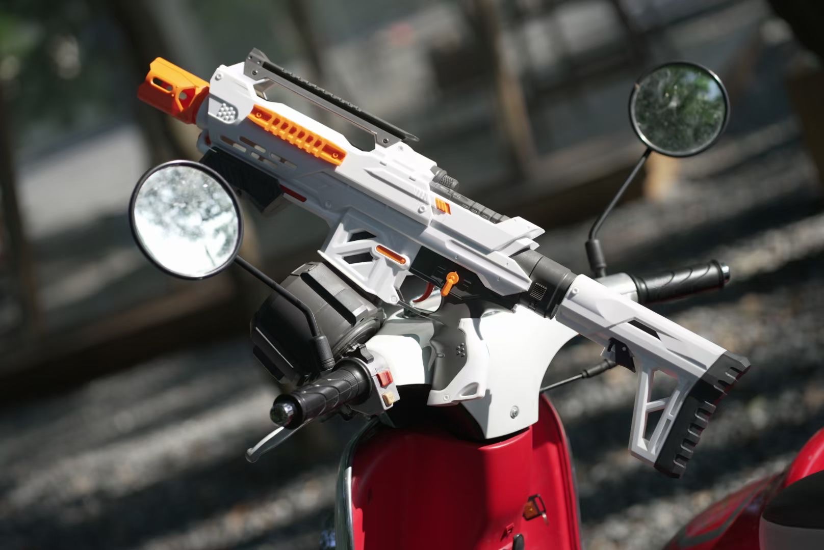 儿童玩具热销 拼装模型兵人塑料玩具刀 儿童创意手工团扇刺绣套装 安全无毒亲子互动游戏细节图