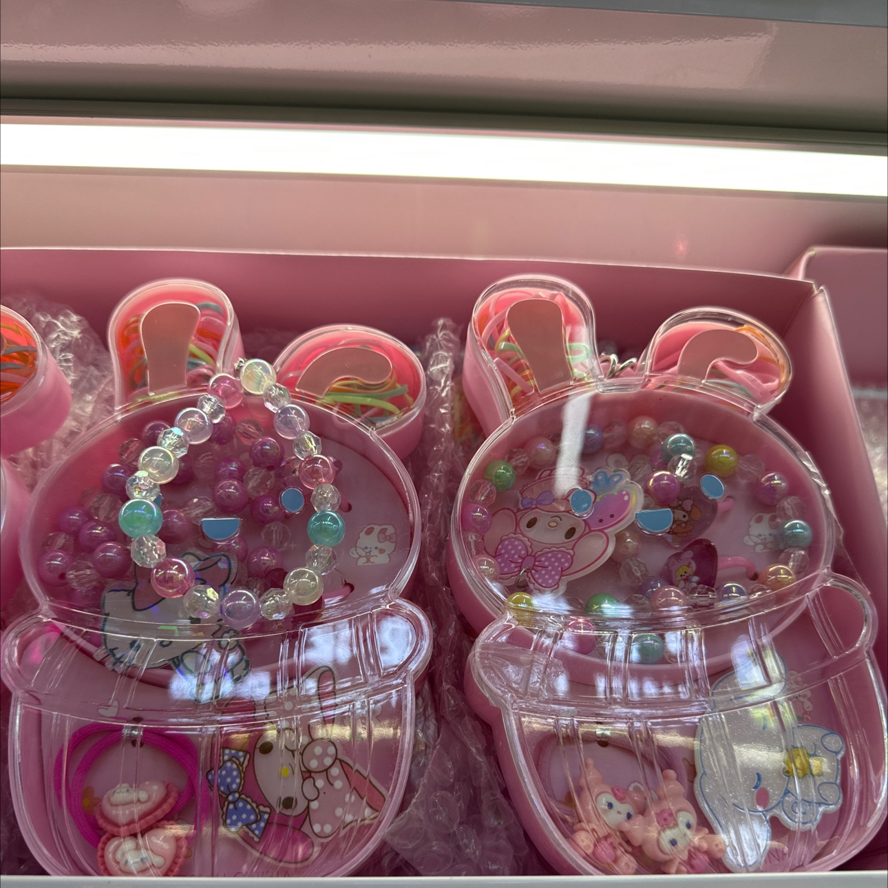 儿童手工DIY串珠 珍珠项链手链戒指 扭扭棒毛绒材质 玻璃弹珠装饰款 扭扭棒游戏道具 儿童互动玩具详情图5