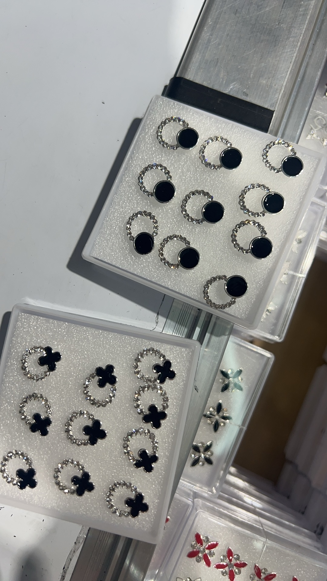 爆款合金滴油耳钉耳饰耳饰