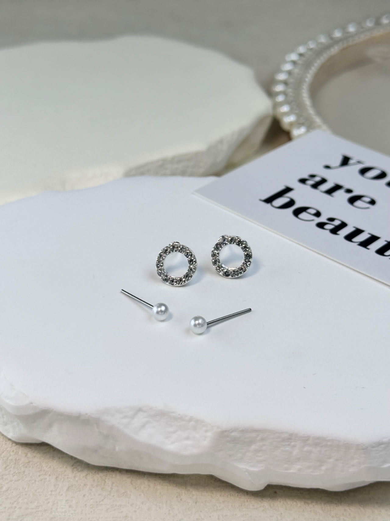 耳di n女款饰品 璀璨耳饰 明星同款耳环 时尚潮流耳饰 独特设计耀眼耳钉详情图2