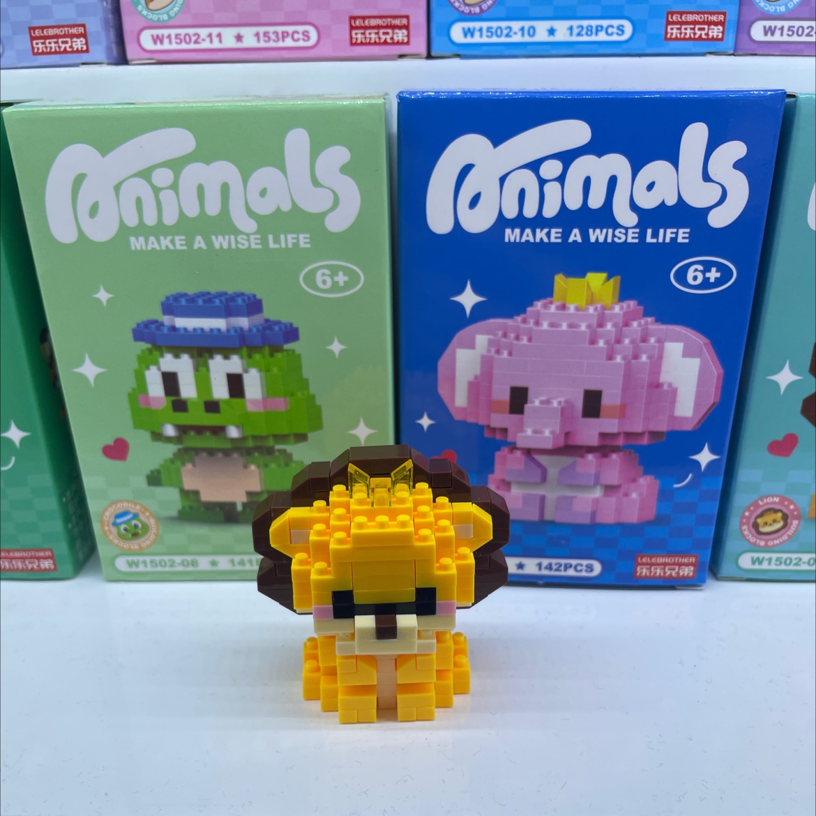 积木DIY益智玩具玩具玩具儿童拼接卡通木立体拼图详情图2