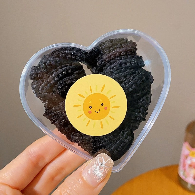 儿童橡皮筋女扎头不伤发宝宝头绳女童小皮套可爱裙边拇指发圈发绳发饰发饰详情图2