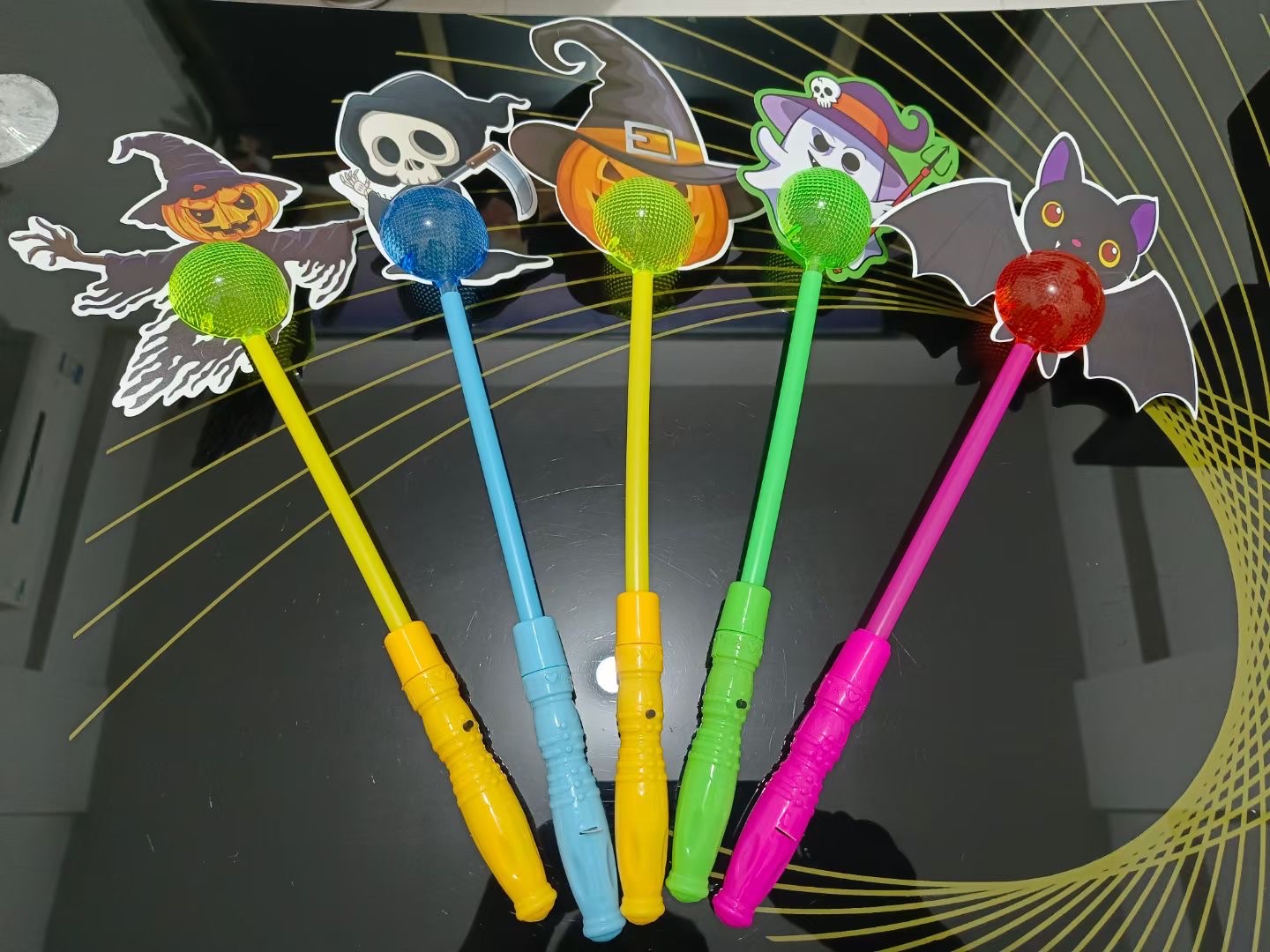 卡通棒，圣诞棒发光玩具闪光玩具