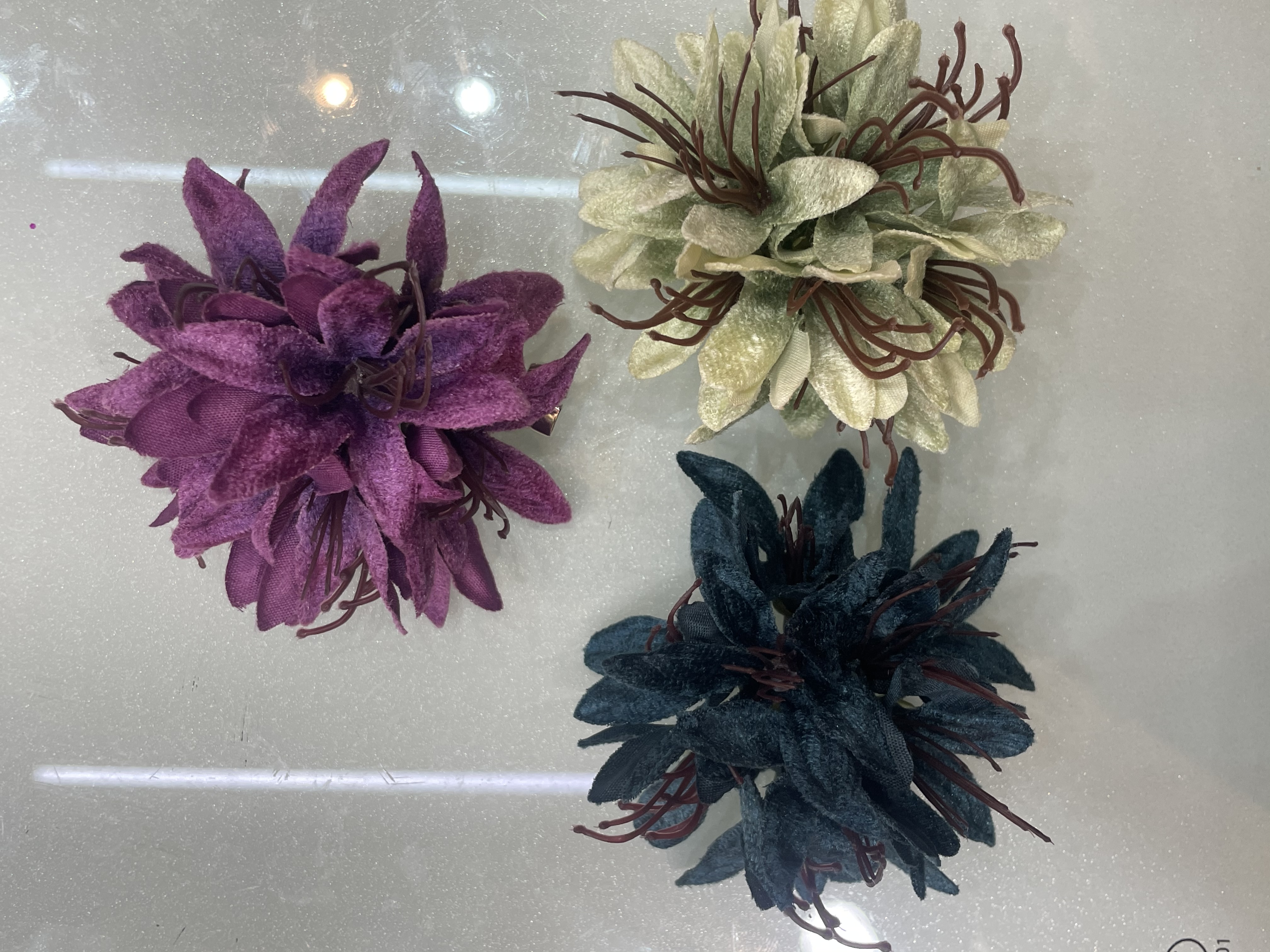 绒布花头，绒适合头饰，衣服，工艺品装饰，礼盒装饰等等
