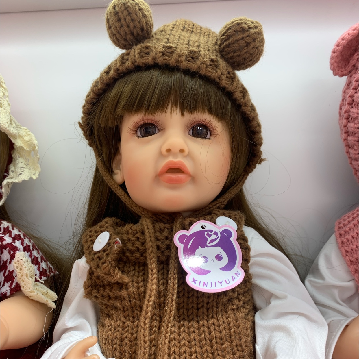 Cute reborn doll. Give your girlfriend a gift, cute simulation doll, can DIy Barbie doll BJD doll gift box toys, children's toys singing and dancing Barbie doll BJD doll gift box to play with details Picture