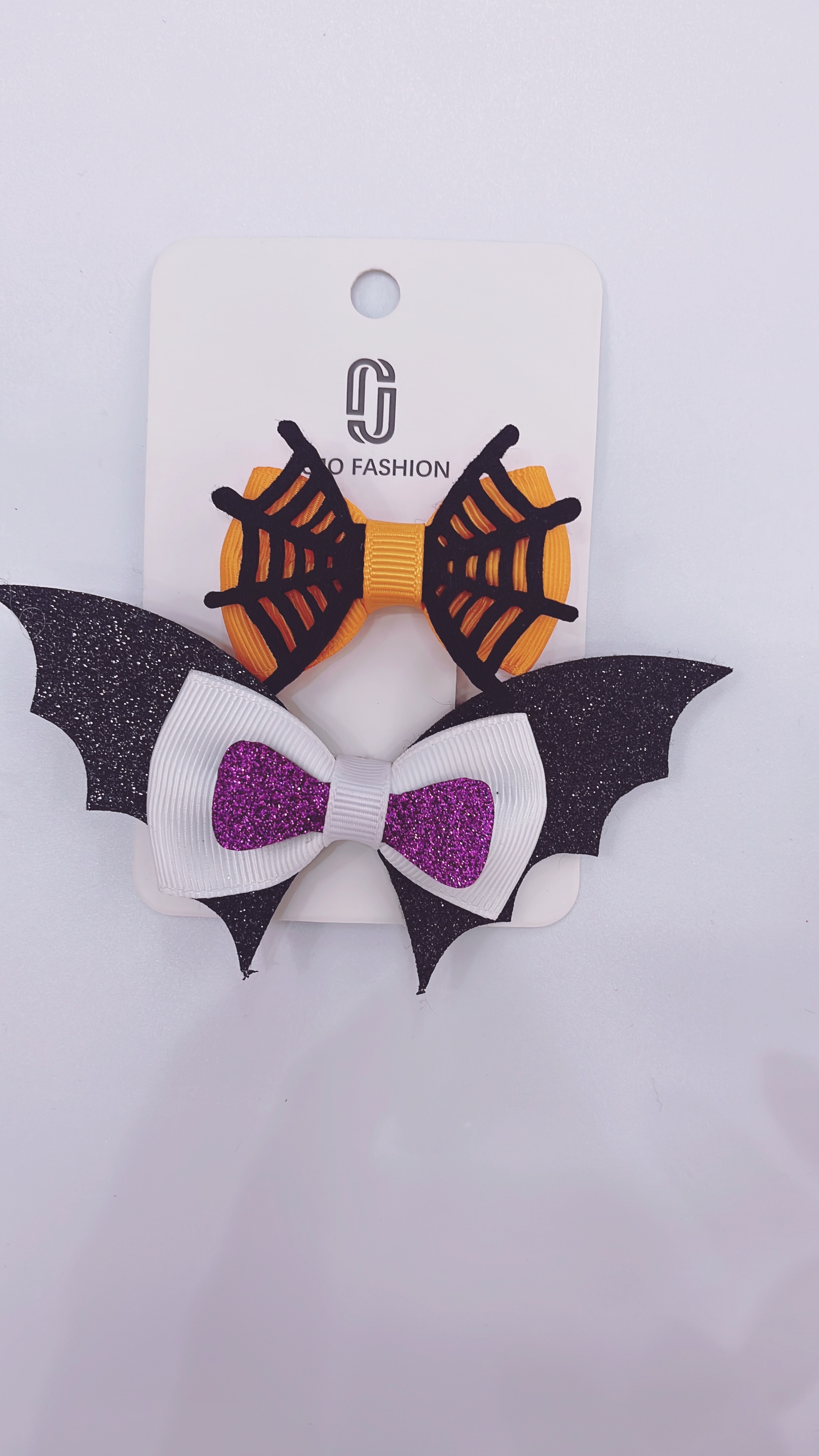 Amazon's best-selling children's bow hair clips, Halloween bat pumpkin skull hair accessories, and funny party headwear Specification image