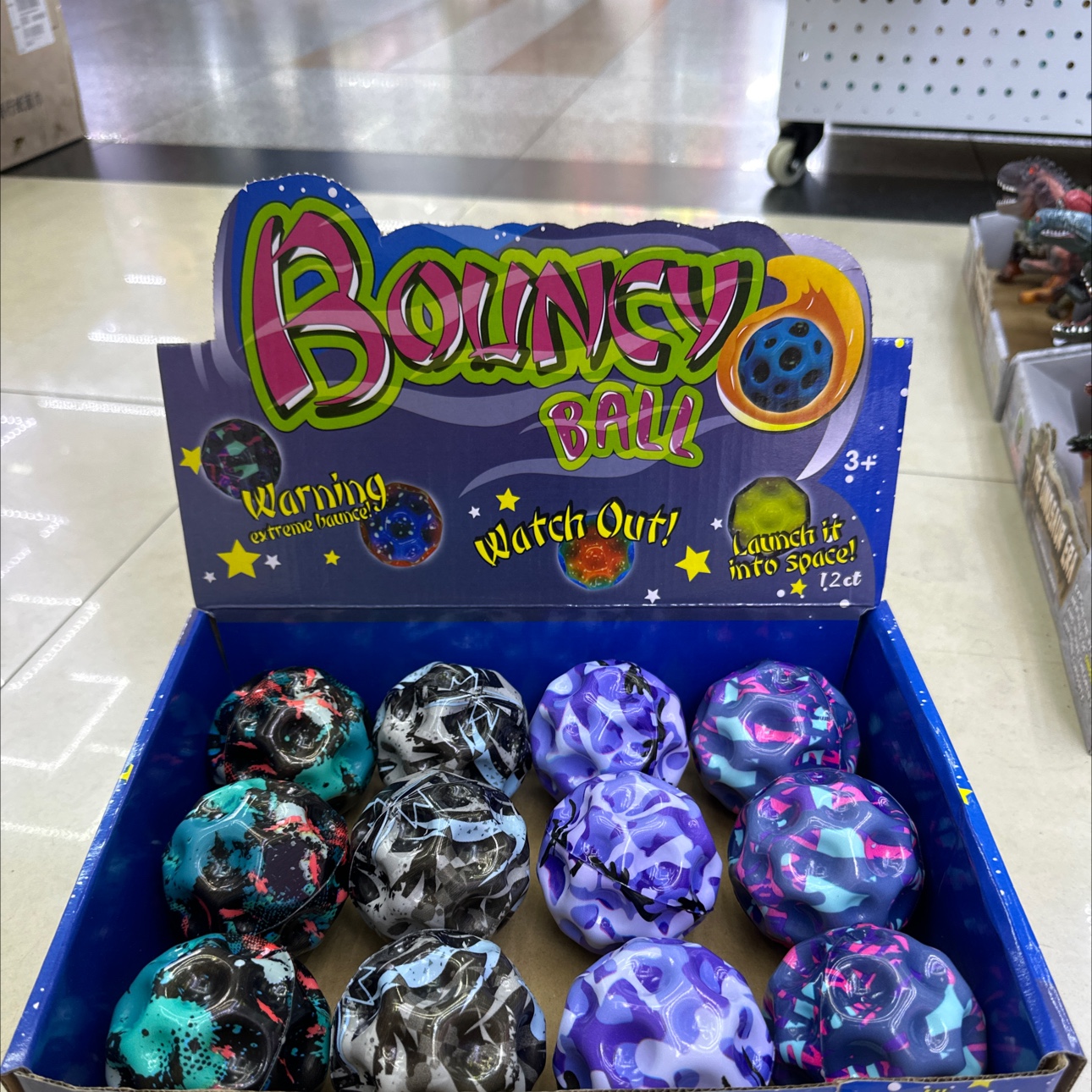 Douyin Cross-border 6.5 Heat Transfer High Elasticity Hole Moon Ball Children's Parent-Child Interactive PU Solid Foam Elastic Ball detail image 1