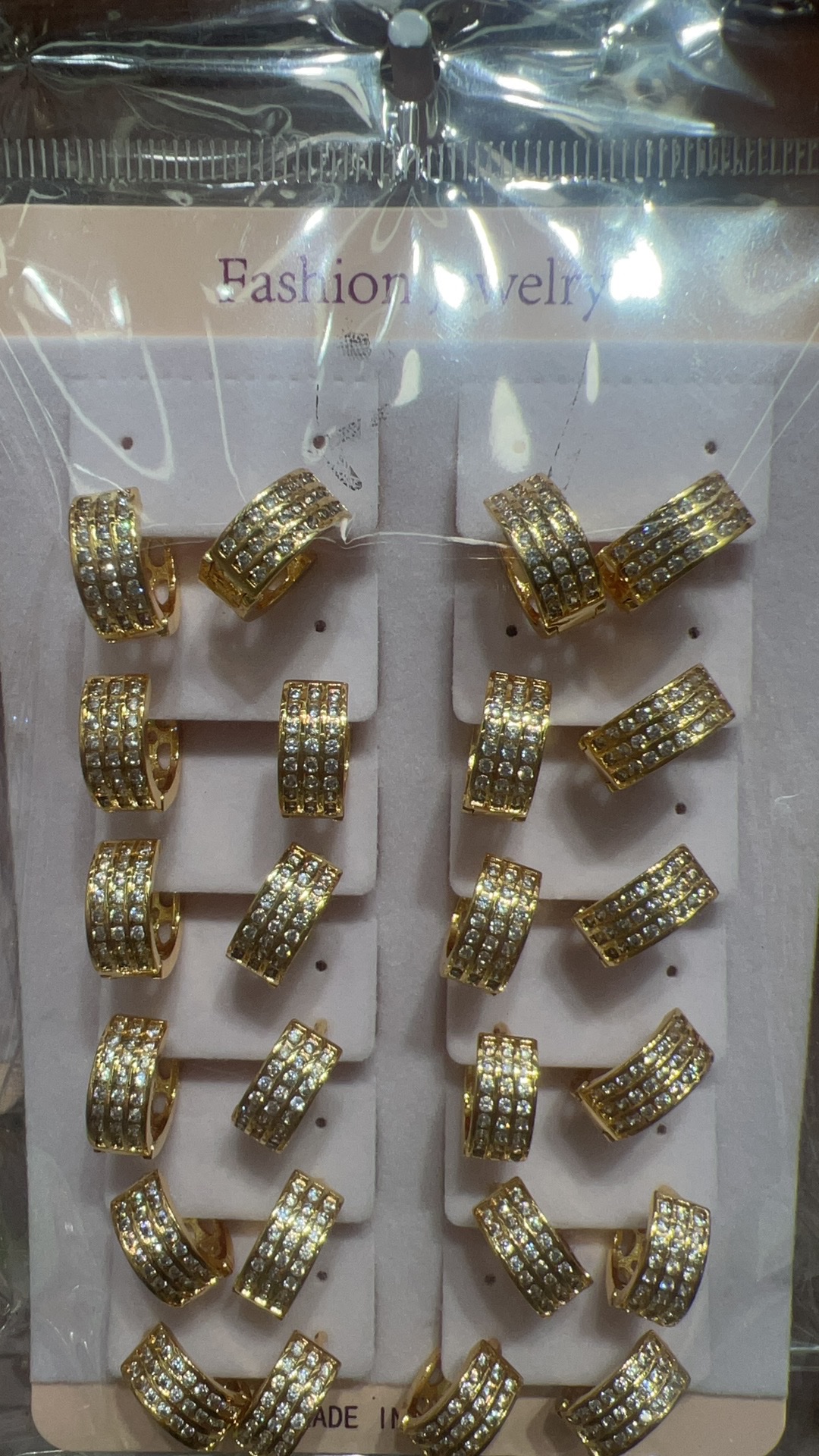 精心设计，锆石+真金耳扣，流行耳环，真金电镀珊珊饰品186耳环