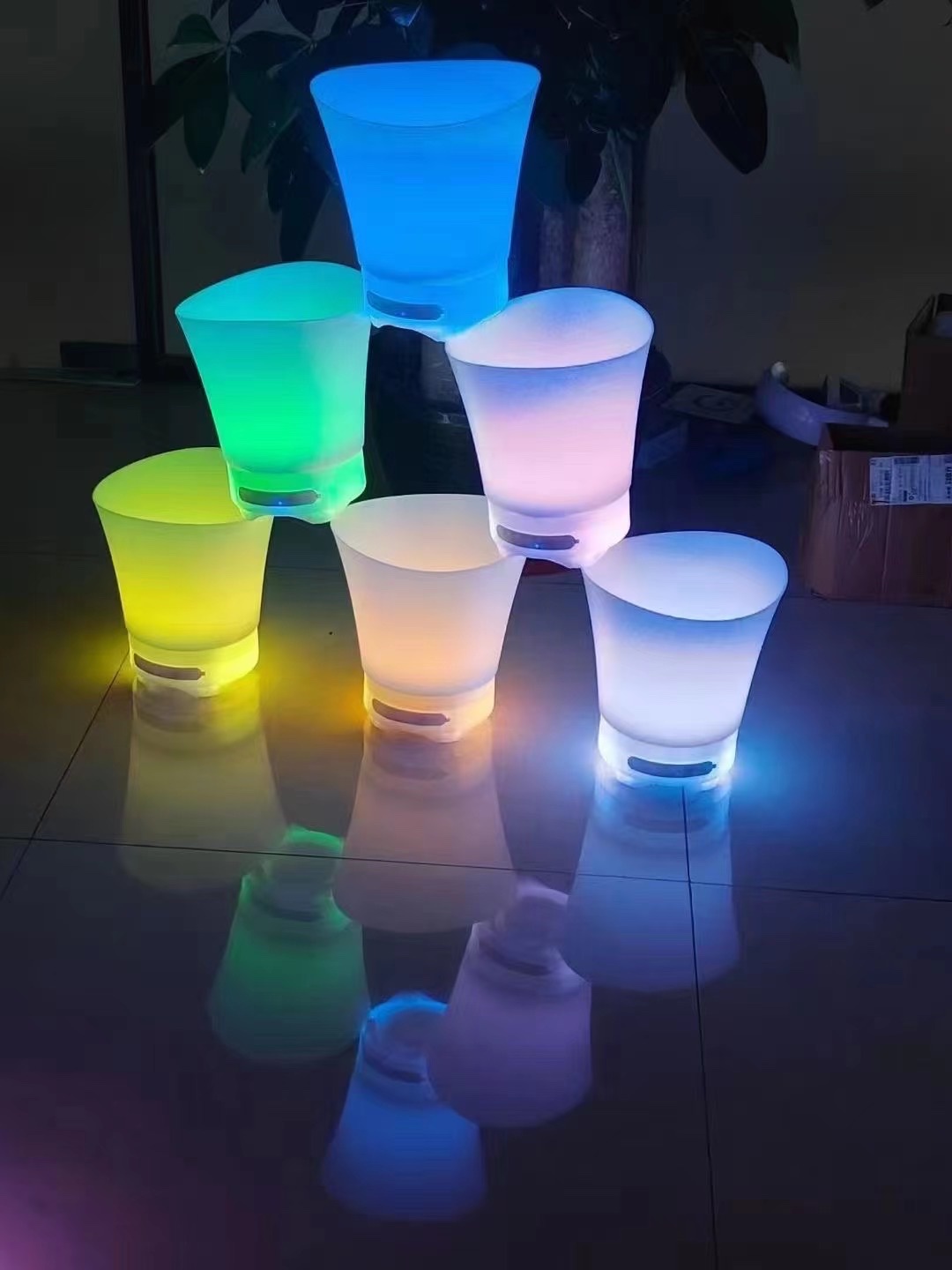 Hot selling Ice bucket+Bluetooth speaker+power bank Refrigerator Bluetooth Speaker
