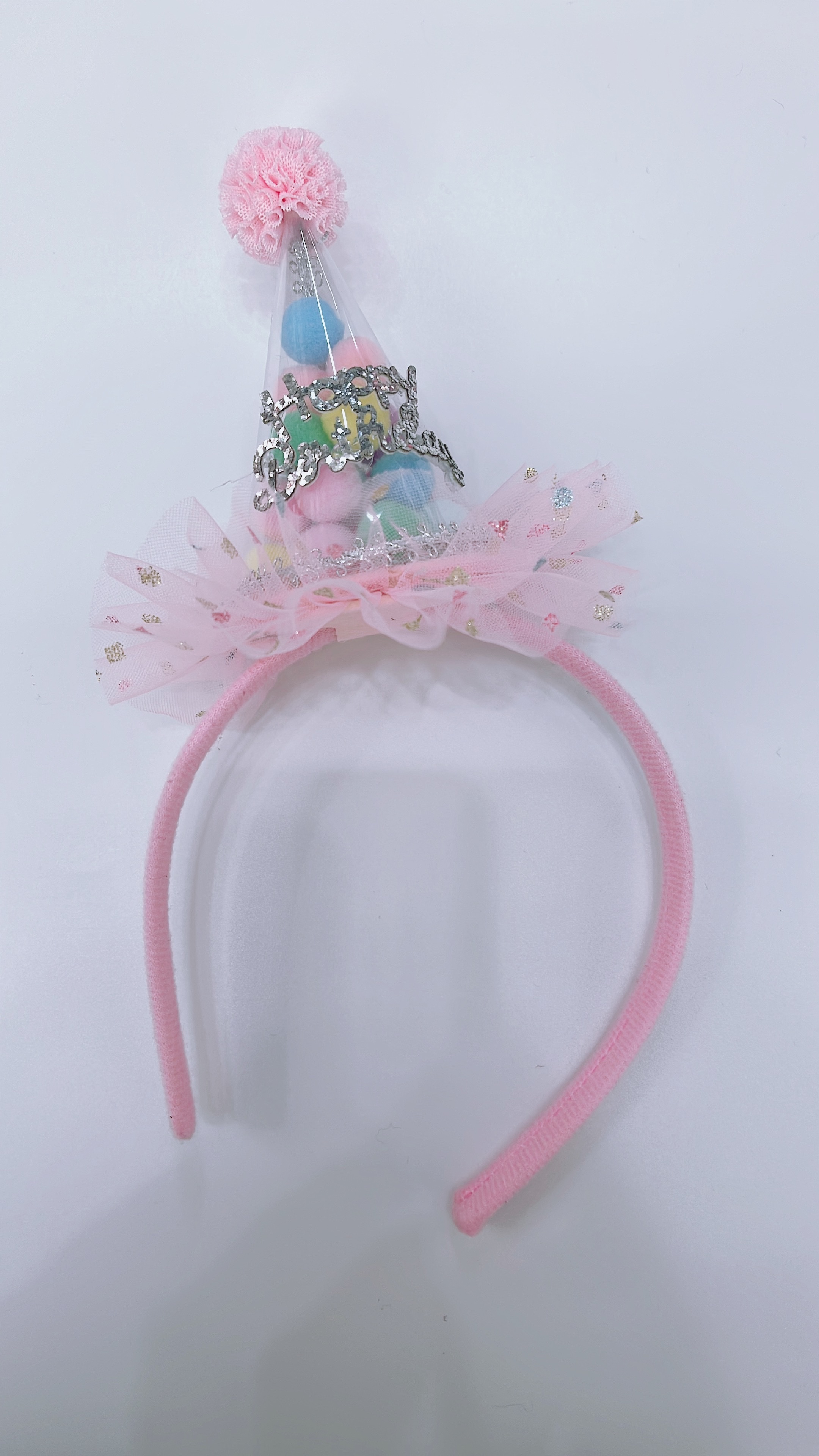 Little princess birthday cake, hair accessory, children's party hair band, creative headwear for girls and babies, scene arrangement