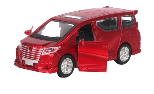 2024年新款，1:32丰田埃尔法回力合金车 车门可开，混色，按件批发详情图4