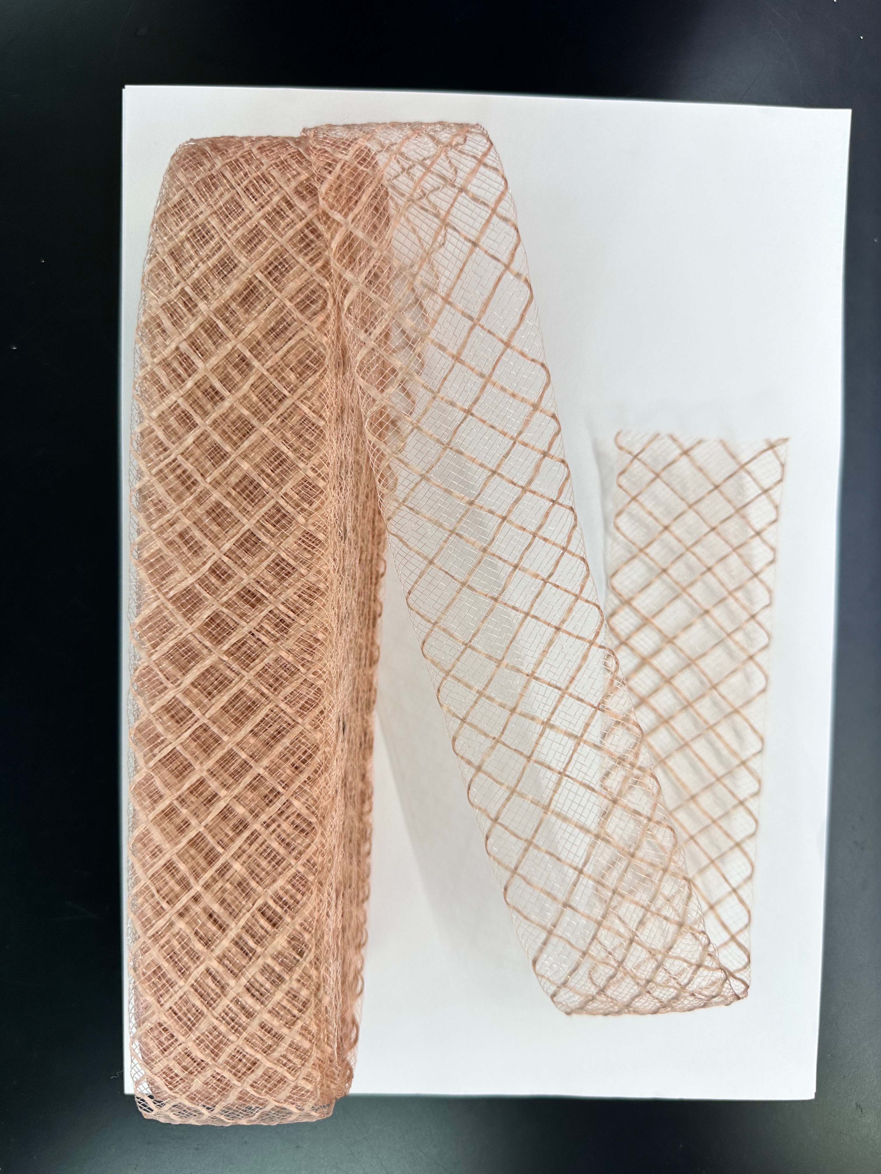 4.5 cm small grid elastic mesh webbing details Picture