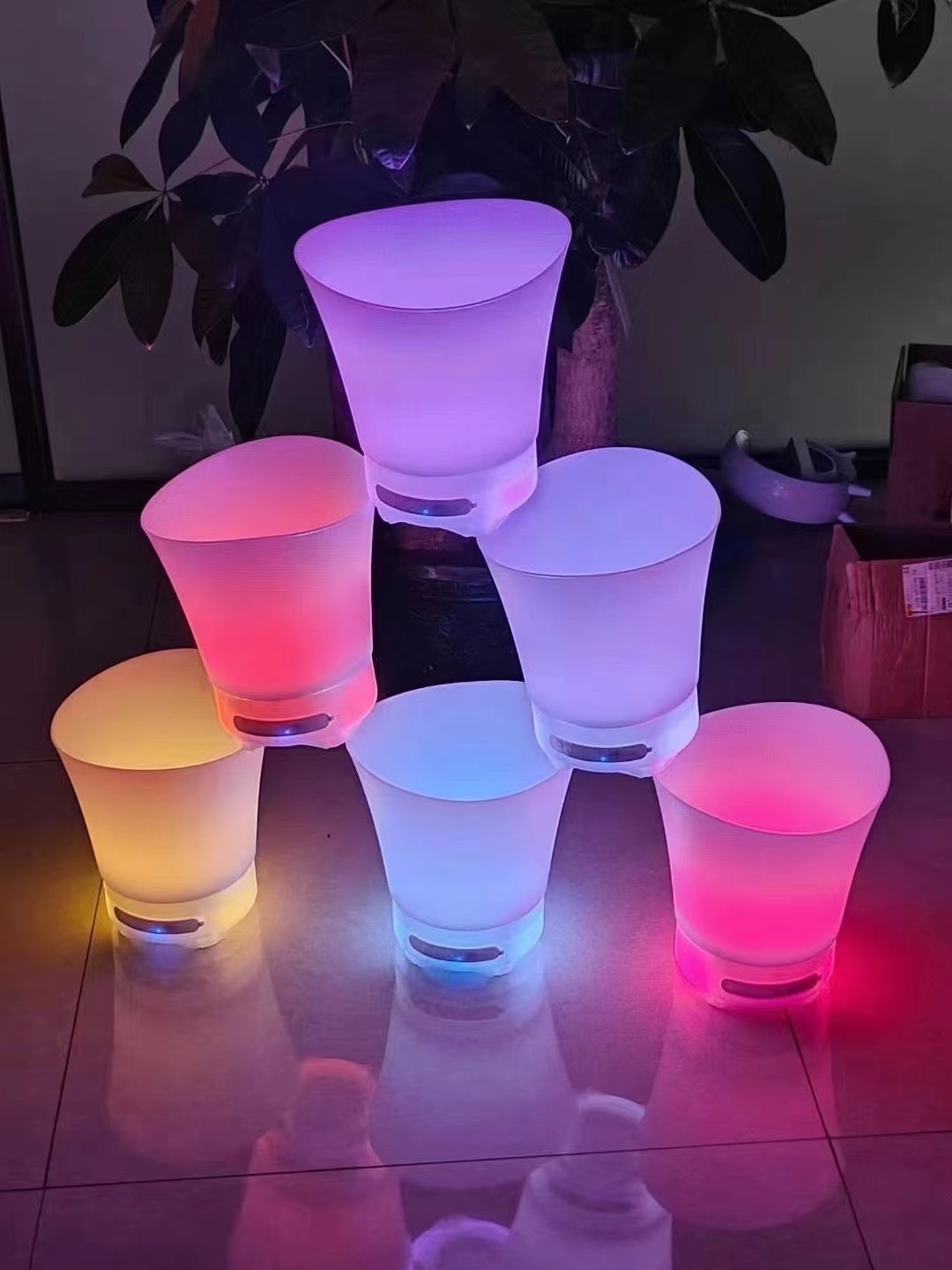 Hot selling Ice bucket+Bluetooth speaker+power bank Refrigerator Bluetooth Speaker details Picture