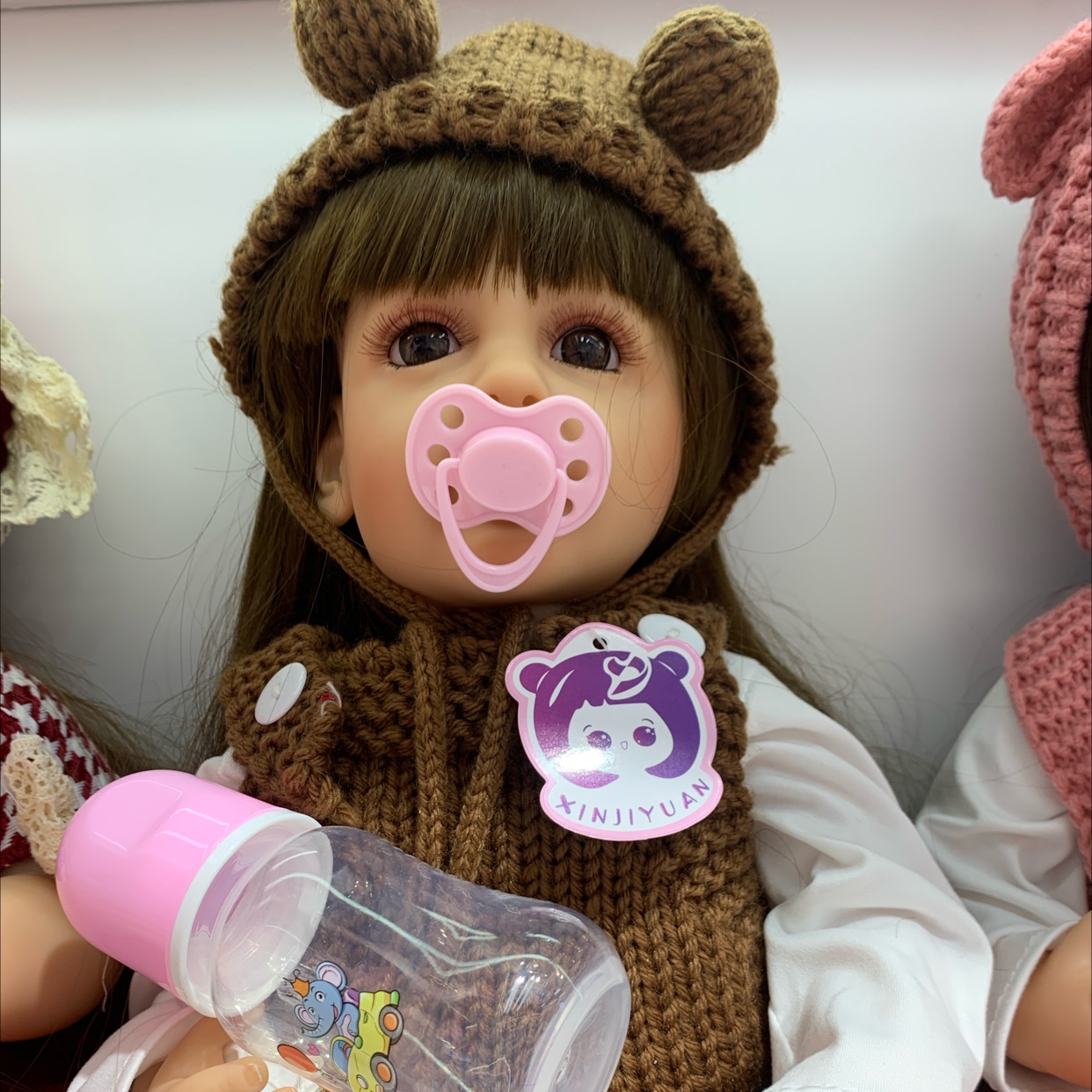 Cute reborn doll. Give your girlfriend a gift, cute simulation doll, can DIy Barbie doll BJD doll gift box toys, children's toys singing and dancing Barbie doll BJD doll gift box to play with Specification image