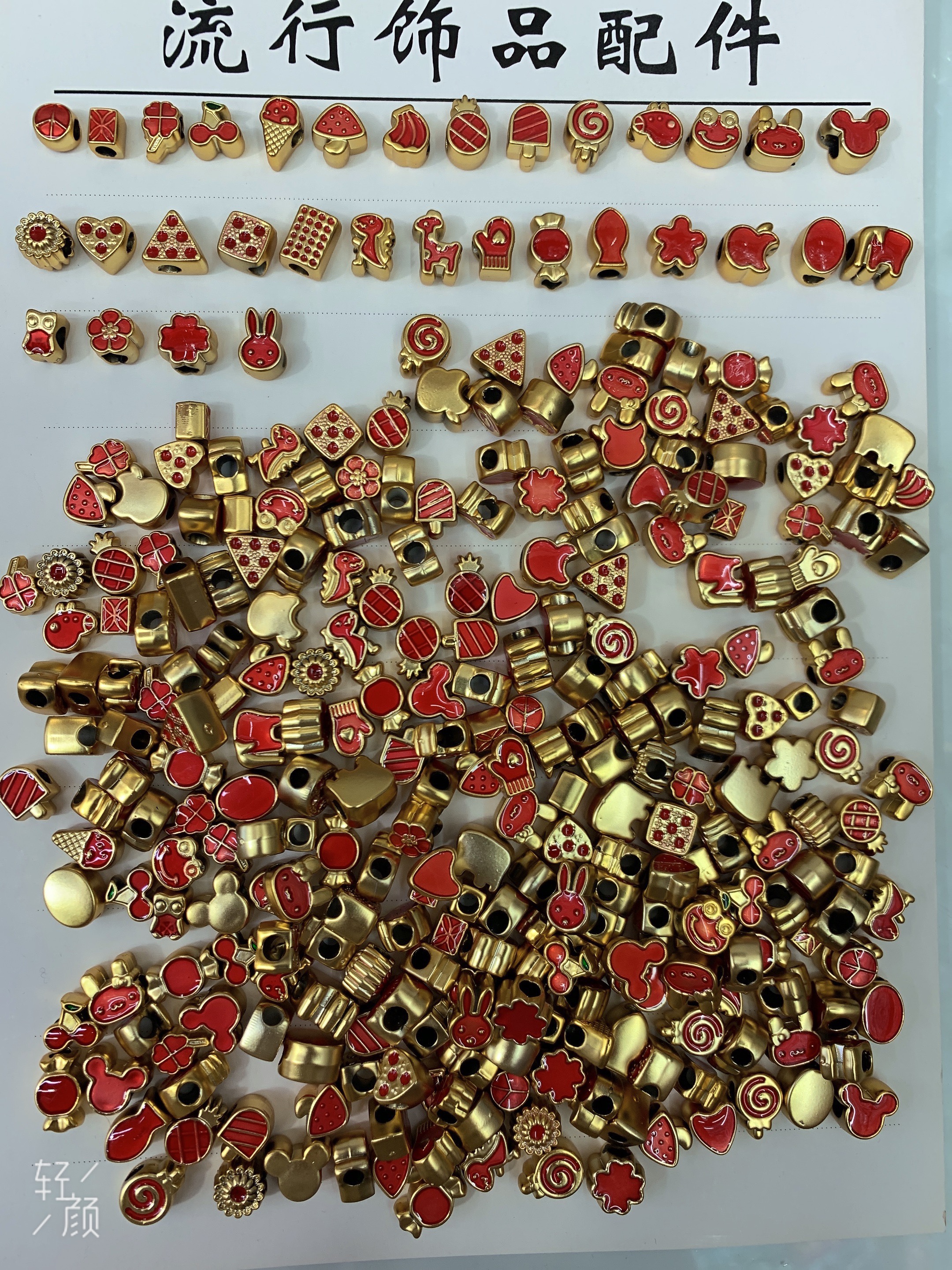 Acrylic material jewelry accessories, resin jewelry accessories, stainless steel jewelry accessories, glass beads, pearl glass beads jewelry accessories, stainless steel jewelry accessories, resin accessories detail image 3