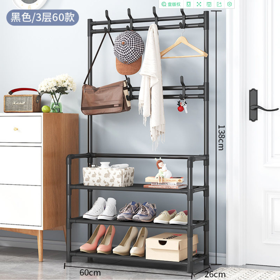 鞋架.衣架.coat rack shoe产品图