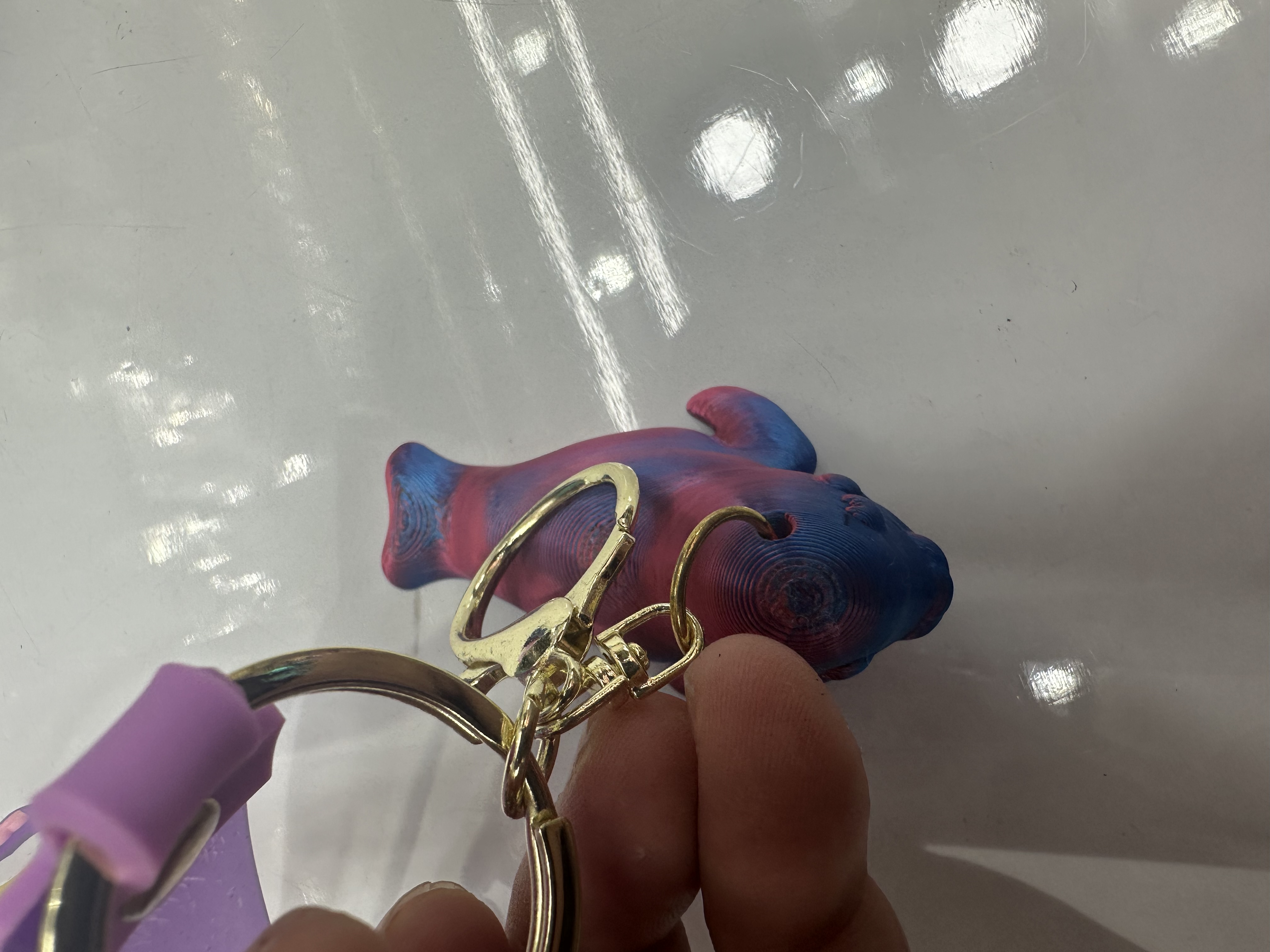 钥匙挂件 双用时尚装饰品 精致小巧可爱挂饰细节图