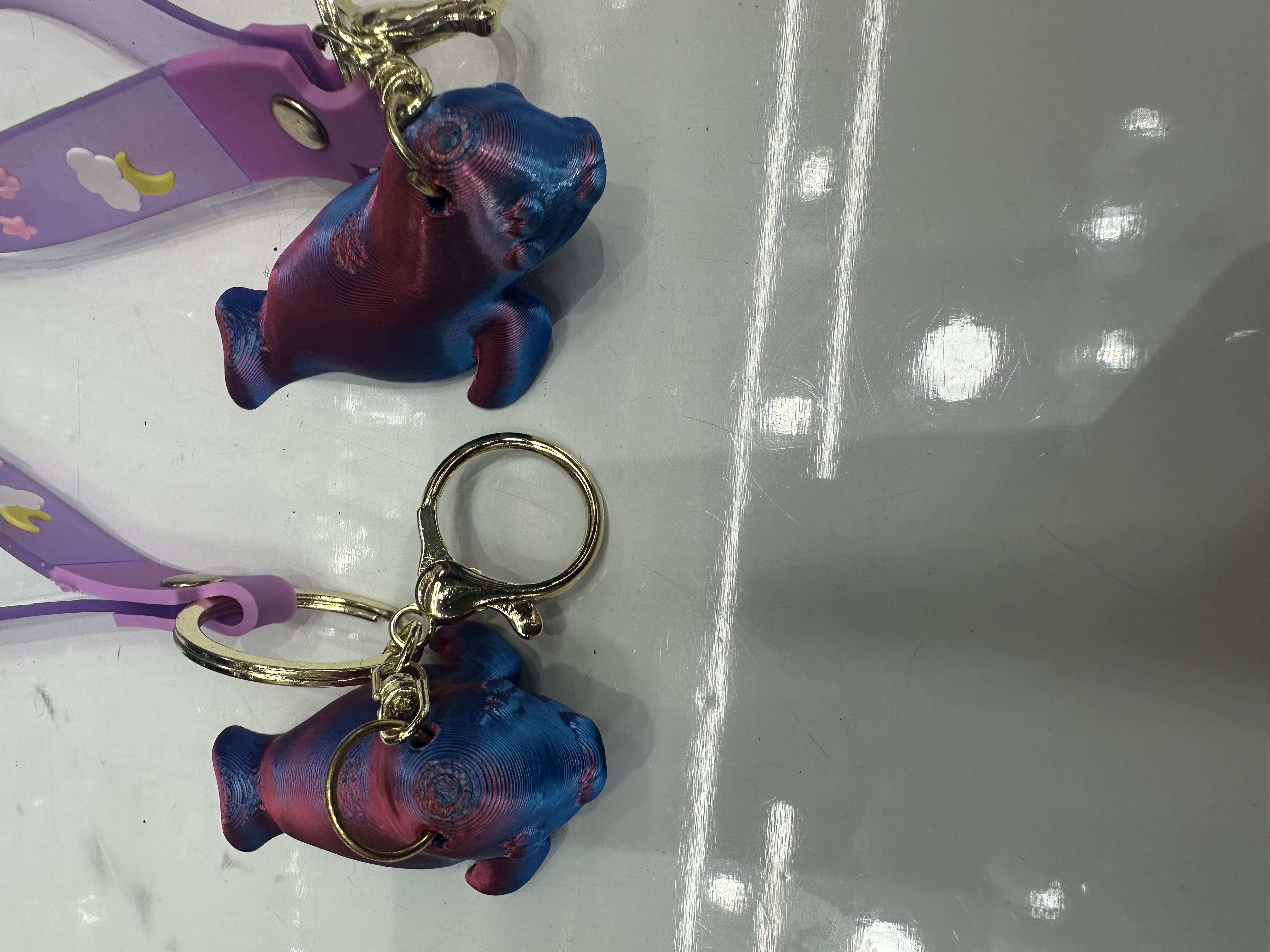 钥匙挂件 双用时尚装饰品 精致小巧可爱挂饰