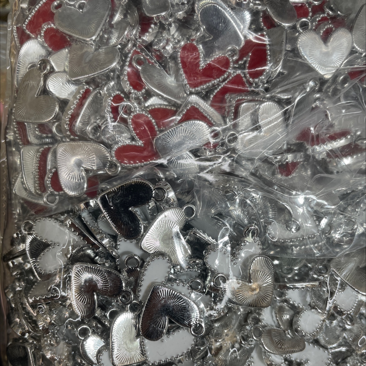 DIY手工制作饰品配件 珍珠树脂装饰 不锈钢耳钉配件 美丽耳环材料包饰品配件diy饰品配件详情图3