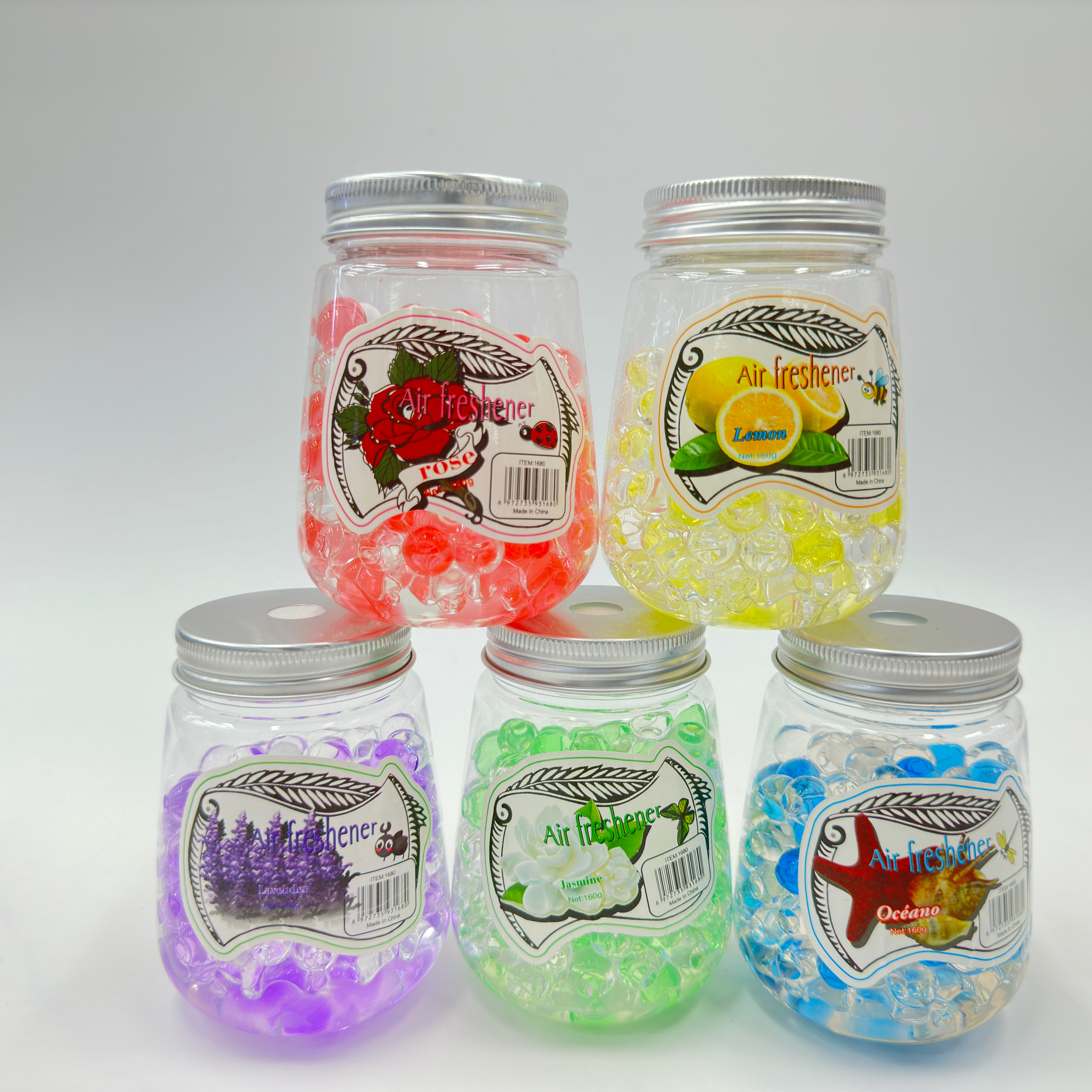 Car fragrance perfume Milk Tea Cup Aromatherapy Beads thumbnail