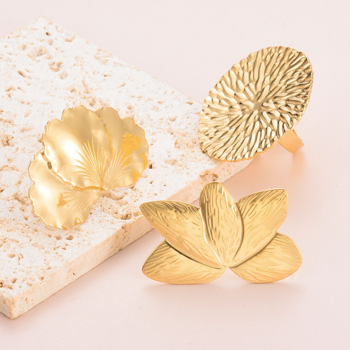 防玉不锈钢戒指 玉戒子锆石个性钻石设计 独特款式时尚饰品 精致典雅女士详情图1