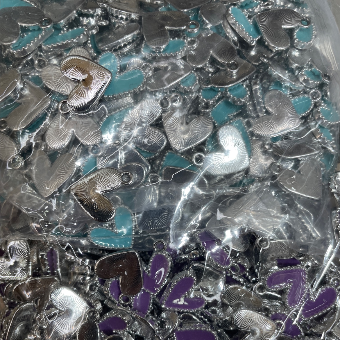 DIY手工制作饰品配件 珍珠树脂装饰 不锈钢耳钉配件 美丽耳环材料包饰品配件diy饰品配件详情图2