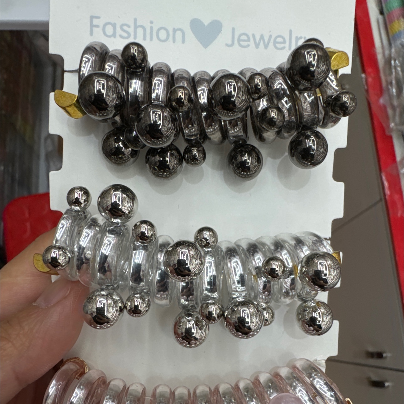 打底发绳DIY套装 头绳发饰一体设计 简约时尚饰品 美发必备良品 发绳发饰两用