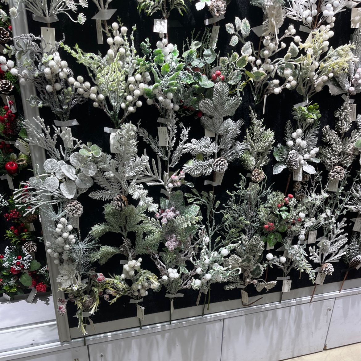 圣诞节特色字画亮片带装饰泡沫五角星木质挂件 圣诞袜形状创意礼品家居节日装饰品产品图