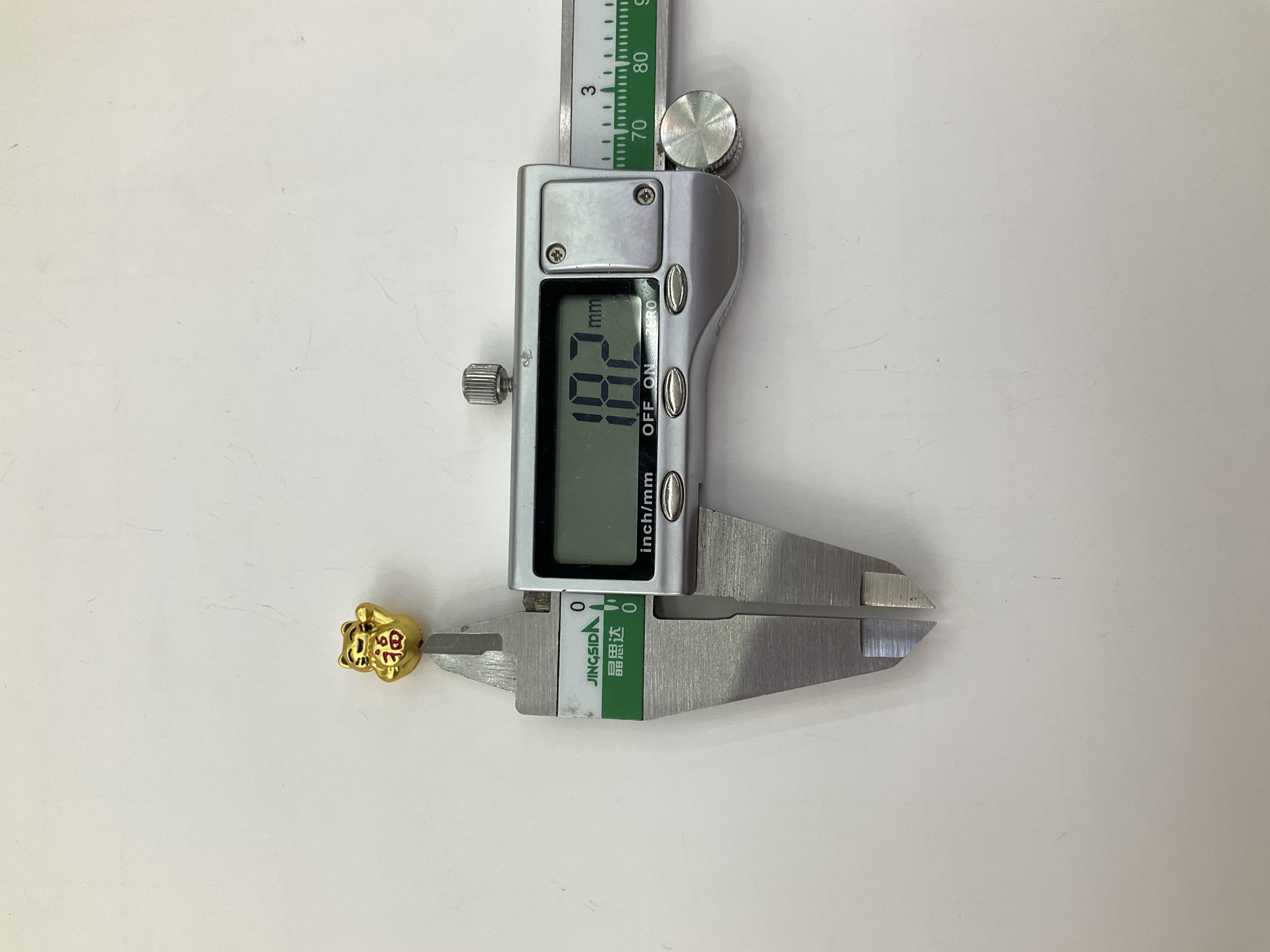 沙金招财猫隔珠竖孔散珠手工diy串珠手机链编织配件详情图7