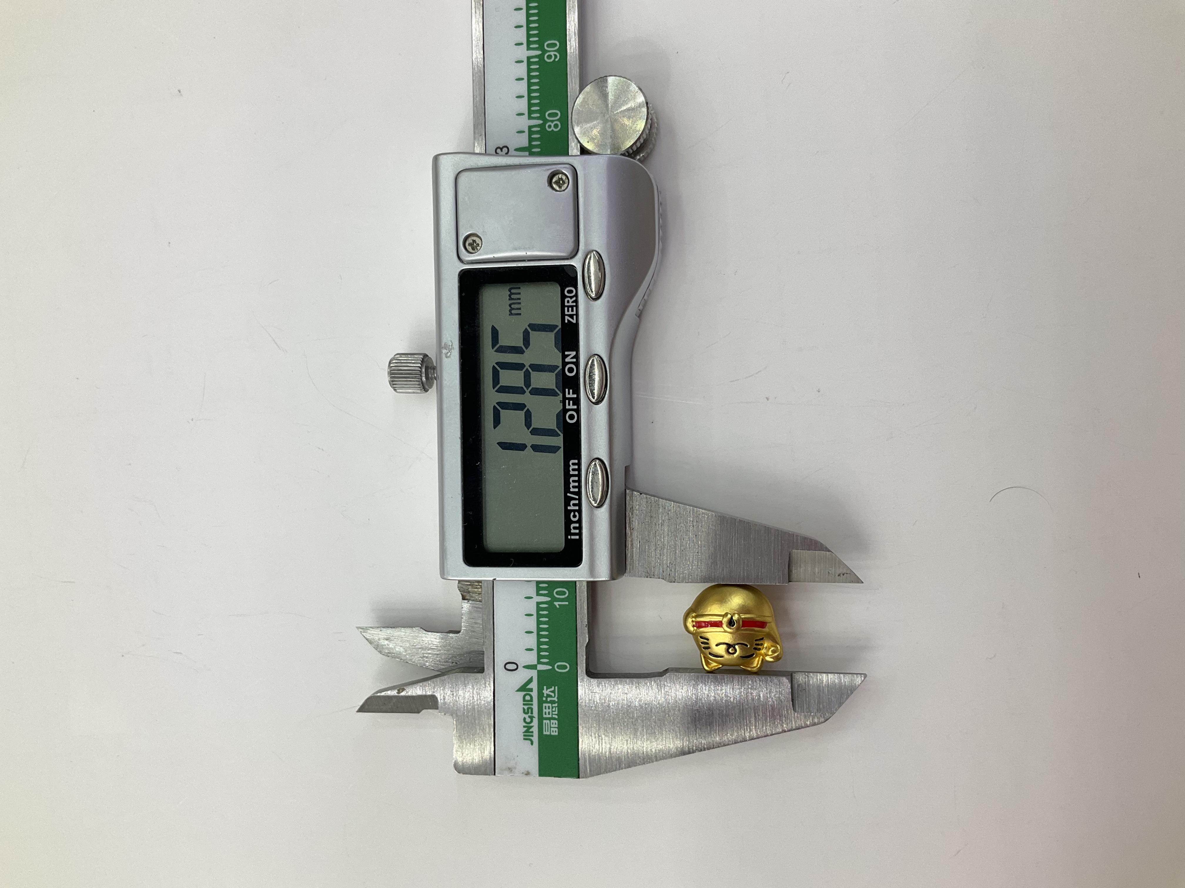 古法沙金铃铛招财猫diy配件配珠手链手串手工编织详情图5