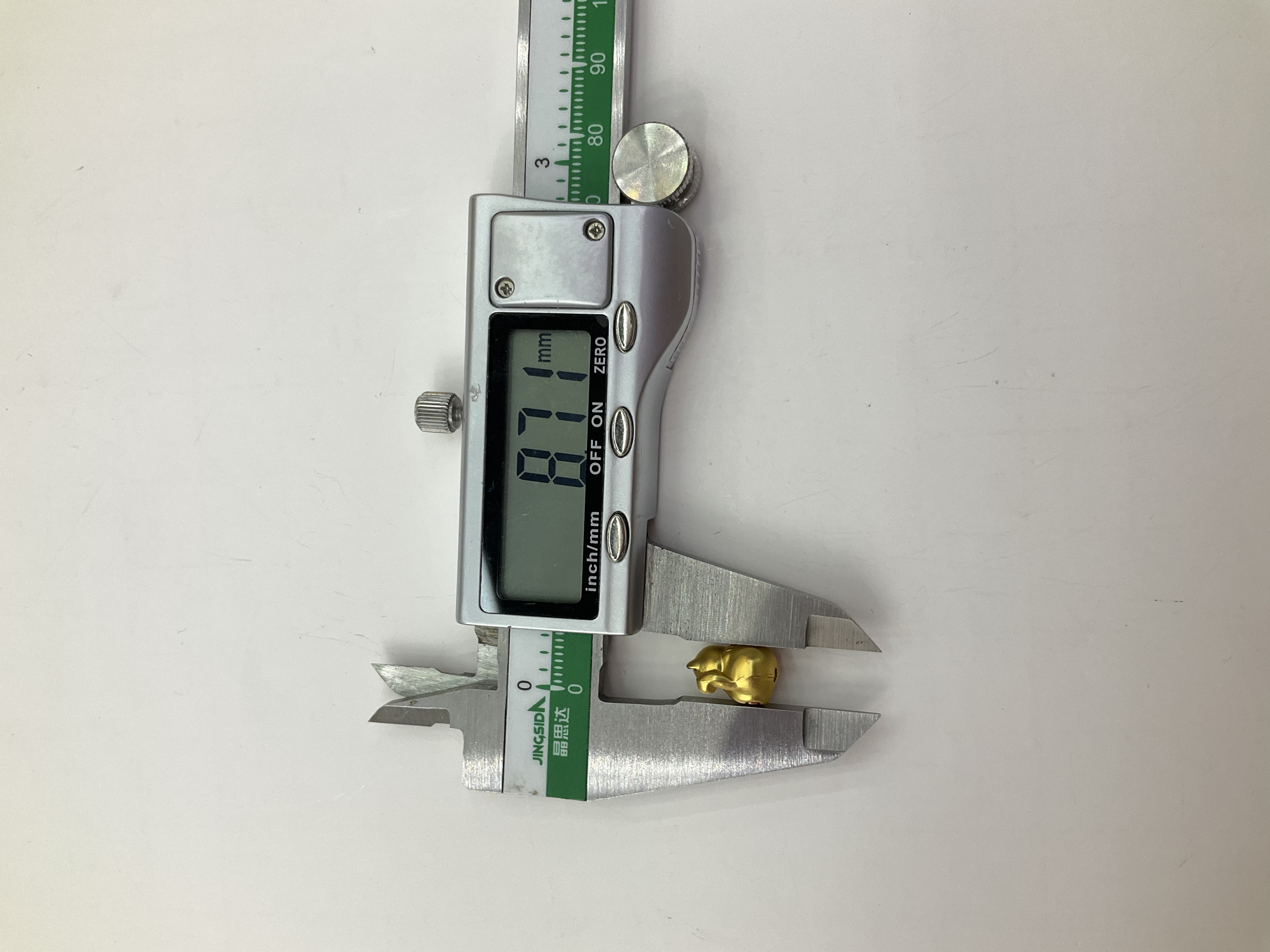 沙金招财猫隔珠竖孔散珠手工diy串珠手机链编织配件详情图6