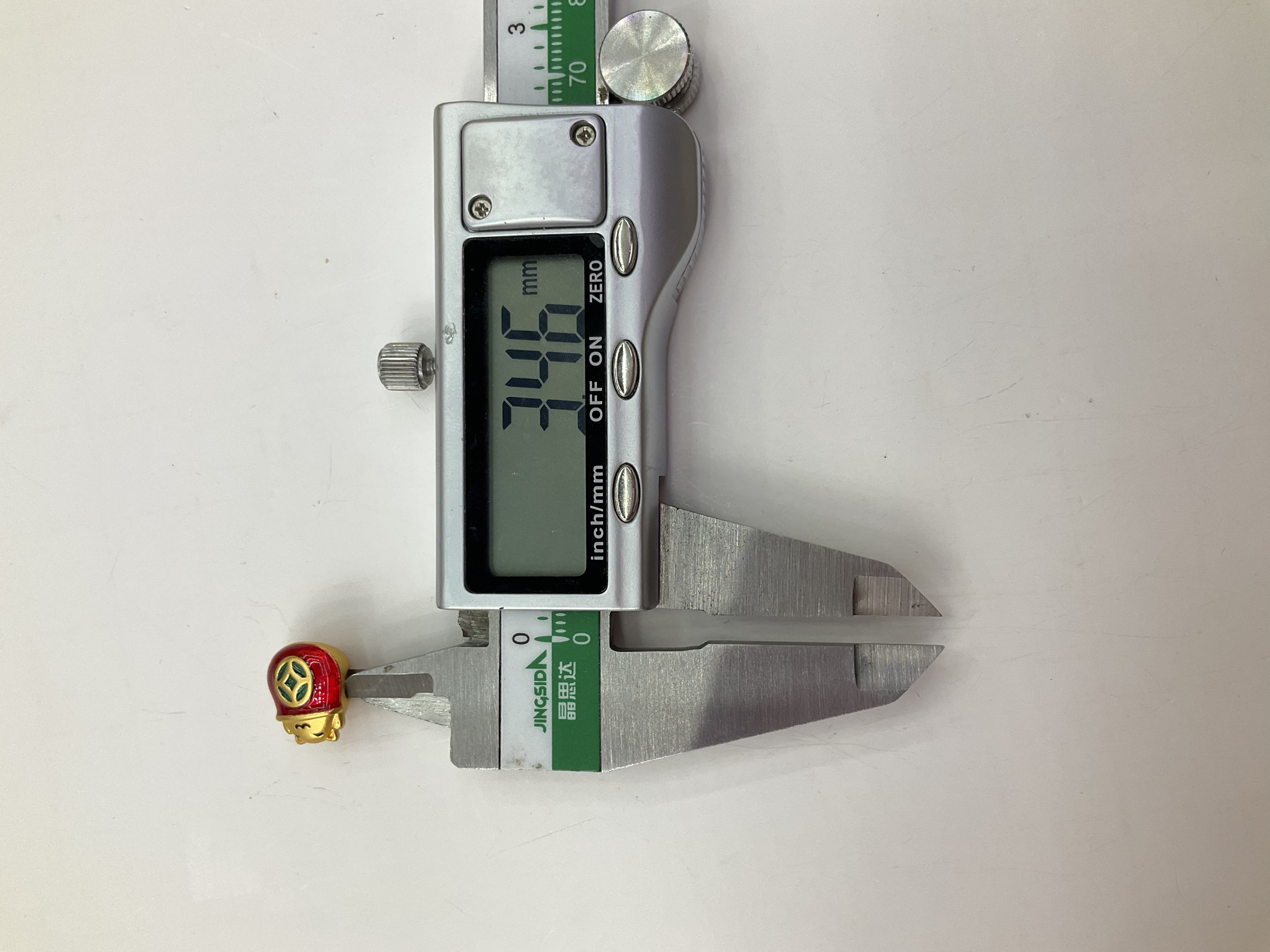 古法沙金配件招财猫配珠铜钱猫手链手串手工编织配件详情图7