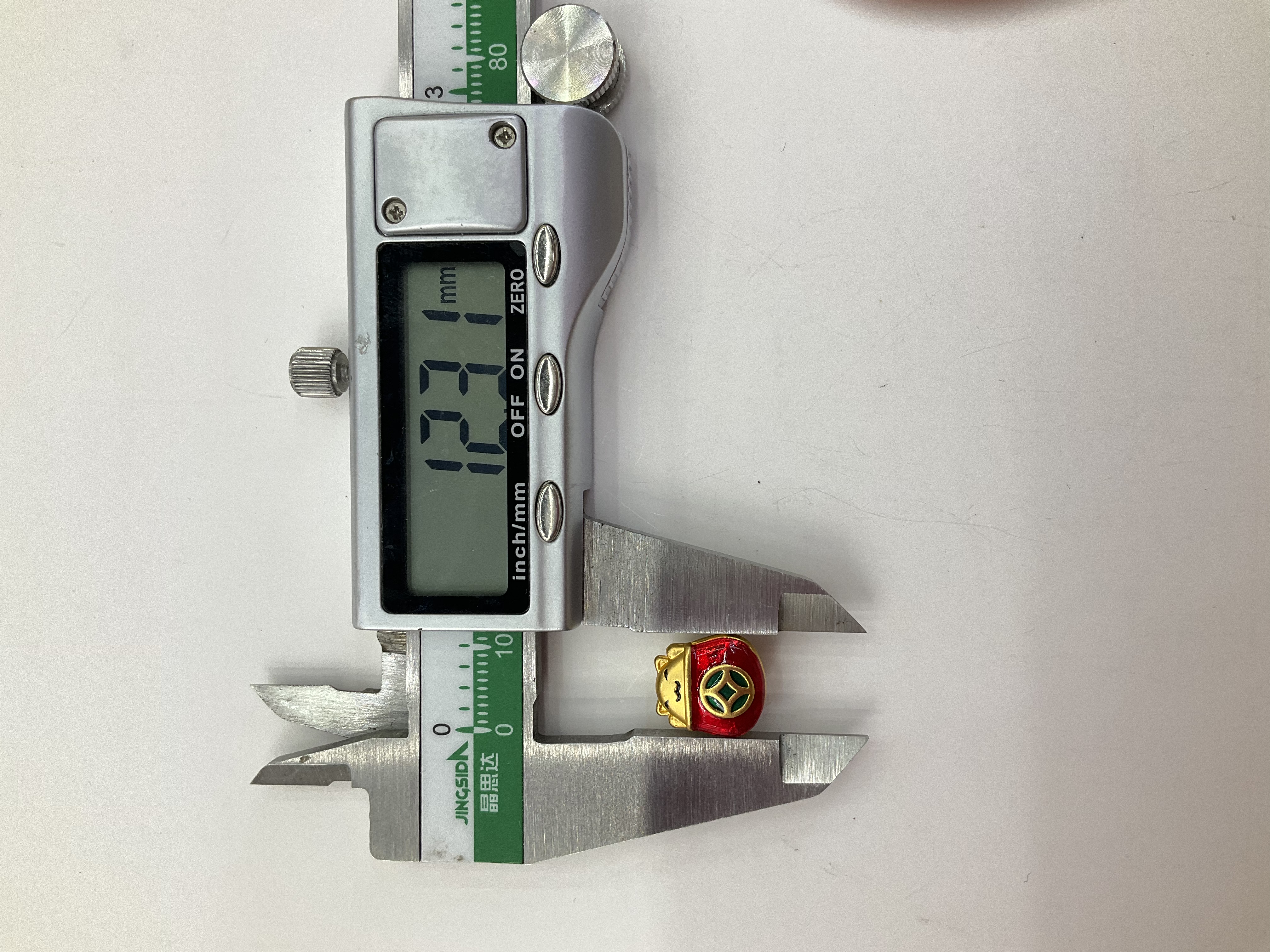 古法沙金配件招财猫配珠铜钱猫手链手串手工编织配件详情图4