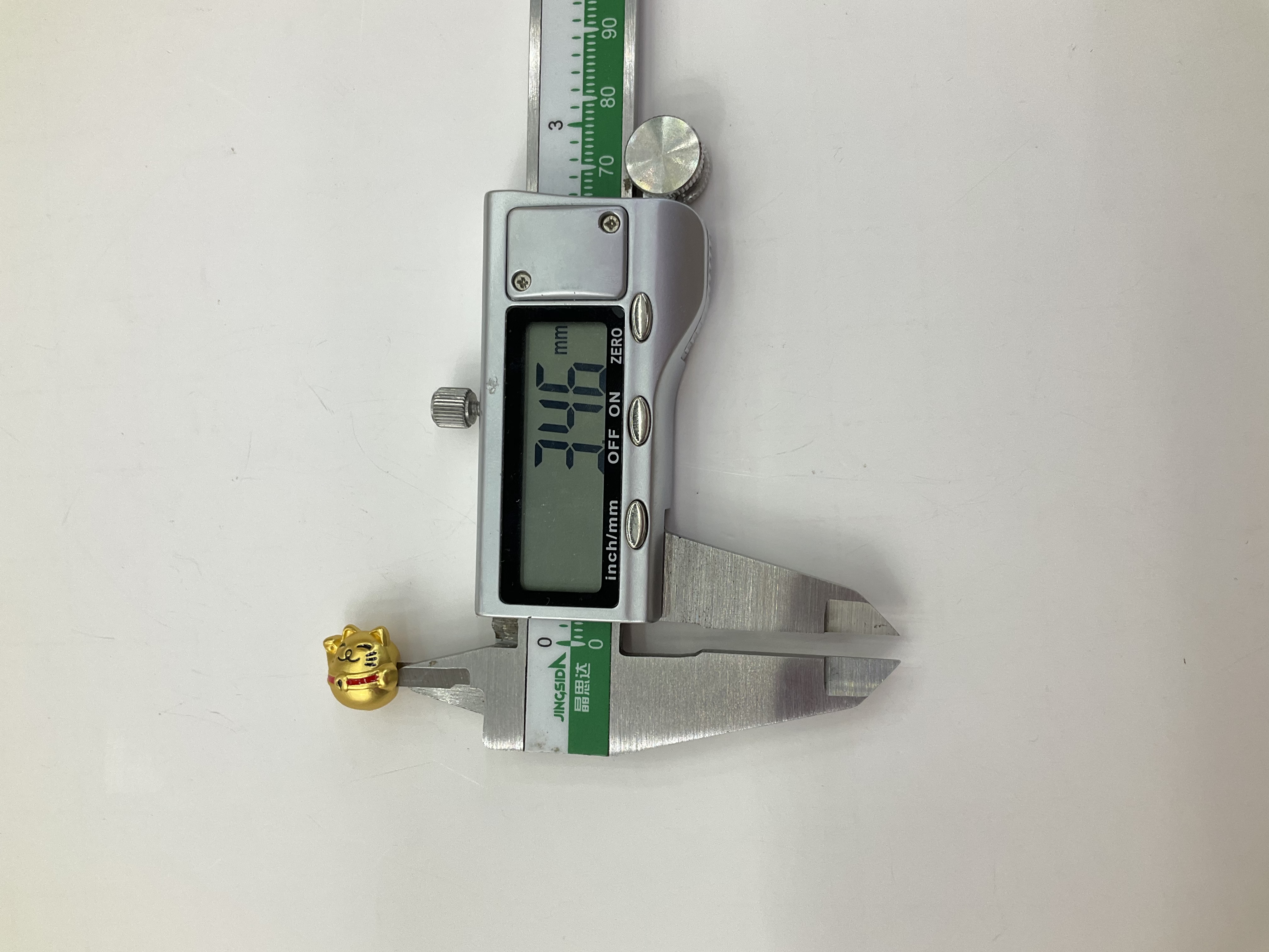 古法沙金铃铛招财猫diy配件配珠手链手串手工编织详情图7