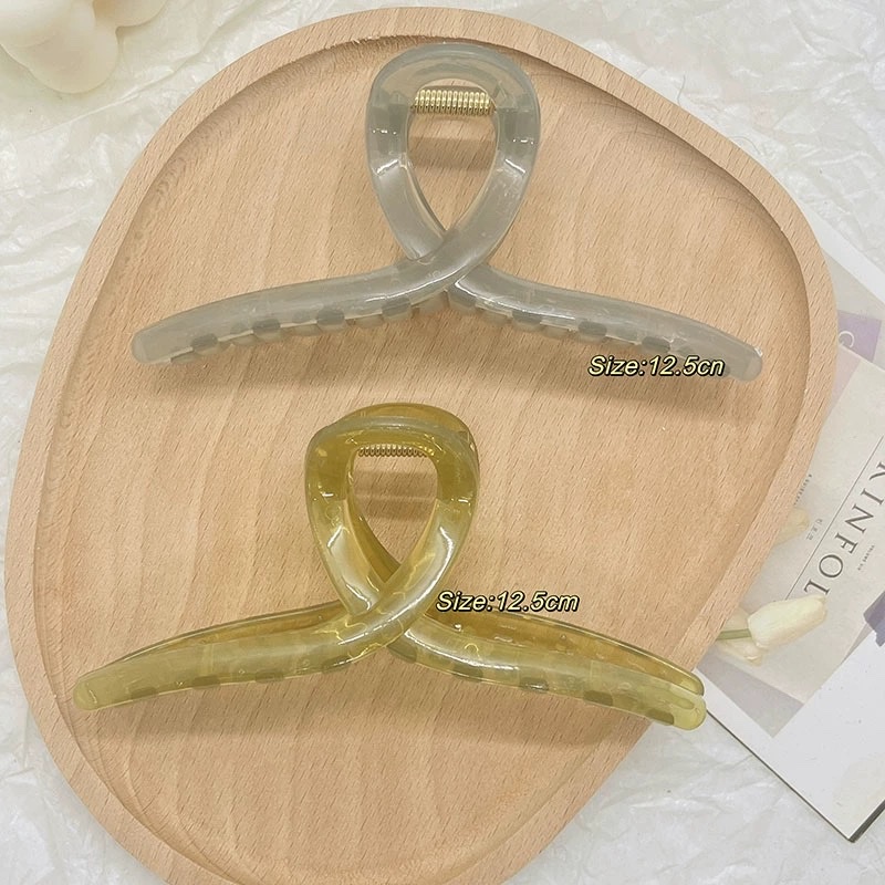 创意饰品鲨鱼夹 发夹发饰 抓夹头饰 时尚女士发饰 独特设计持久固定不伤发发夹抓夹详情图3