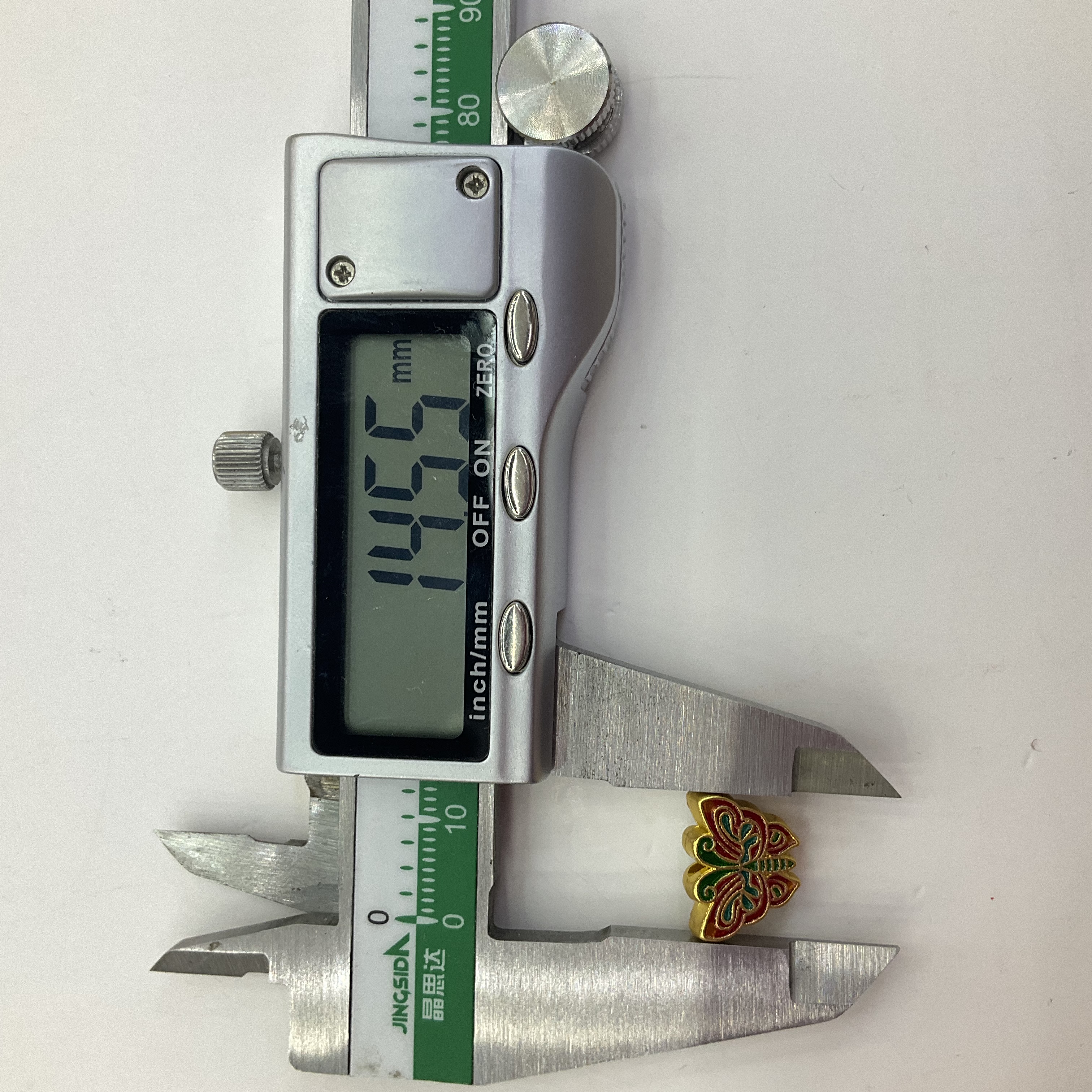 古法沙金珐琅彩烧蓝景泰蓝蝴蝶隔珠手链项链diy配件详情图4