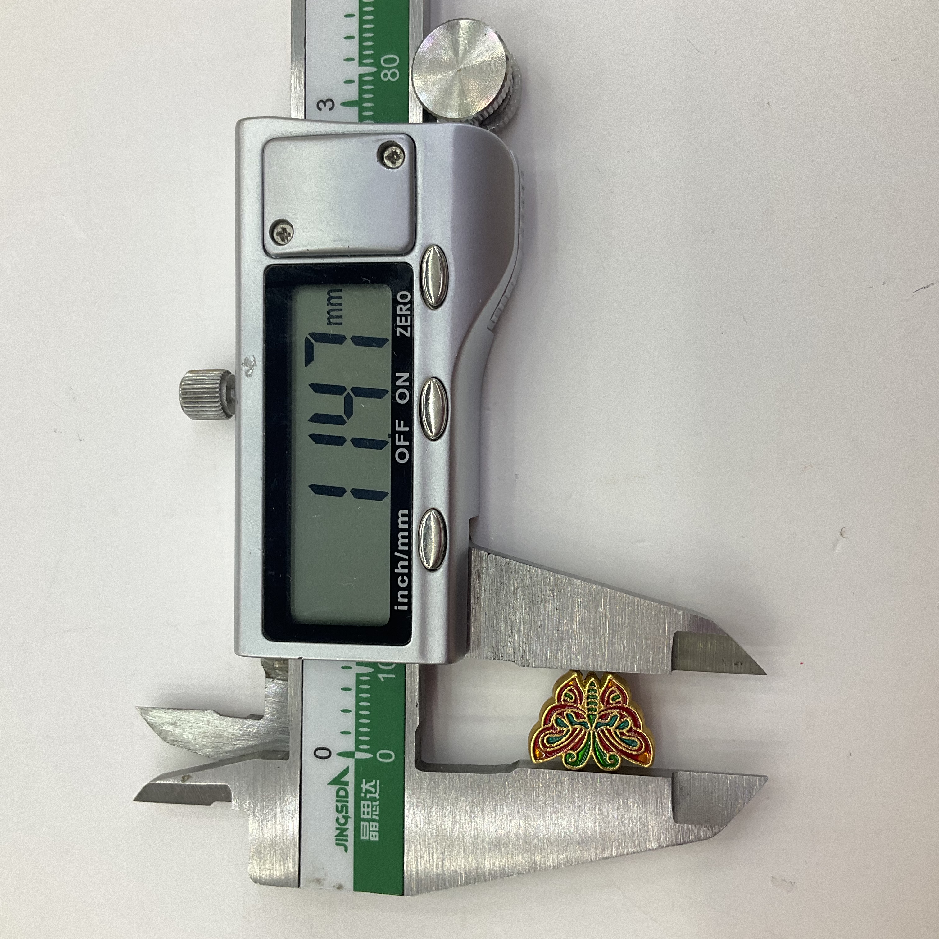 古法沙金珐琅彩烧蓝景泰蓝蝴蝶隔珠手链项链diy配件详情图5