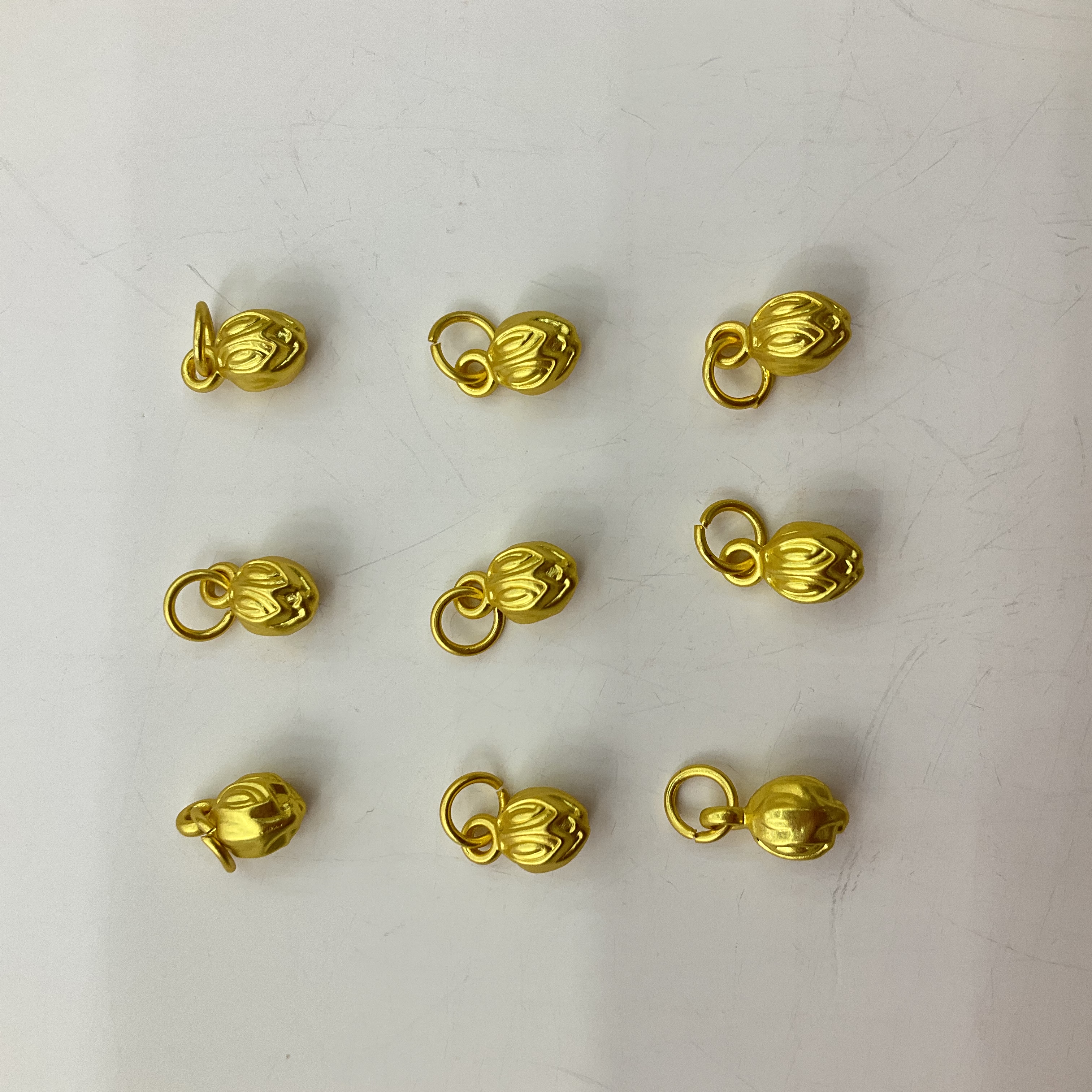 古法沙金两世欢配件莲蓬莲籽diy手链手串吊坠编绳饰品详情图8