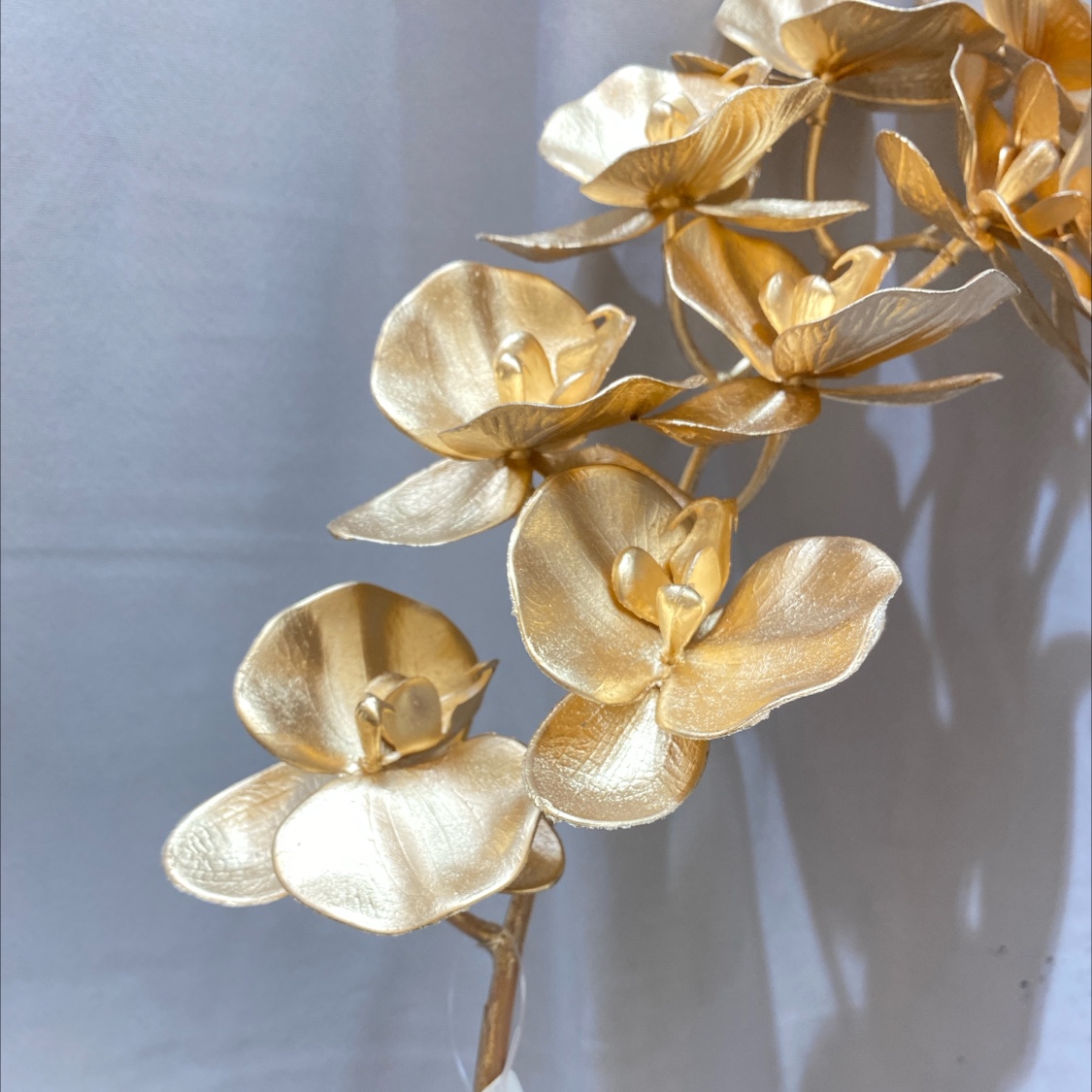 Silicone material artificial flowers, high-end artificial flower decorative items, anti-real flower design, interior decoration artificial flowers, artificial flowers are beautiful and durable details Picture
