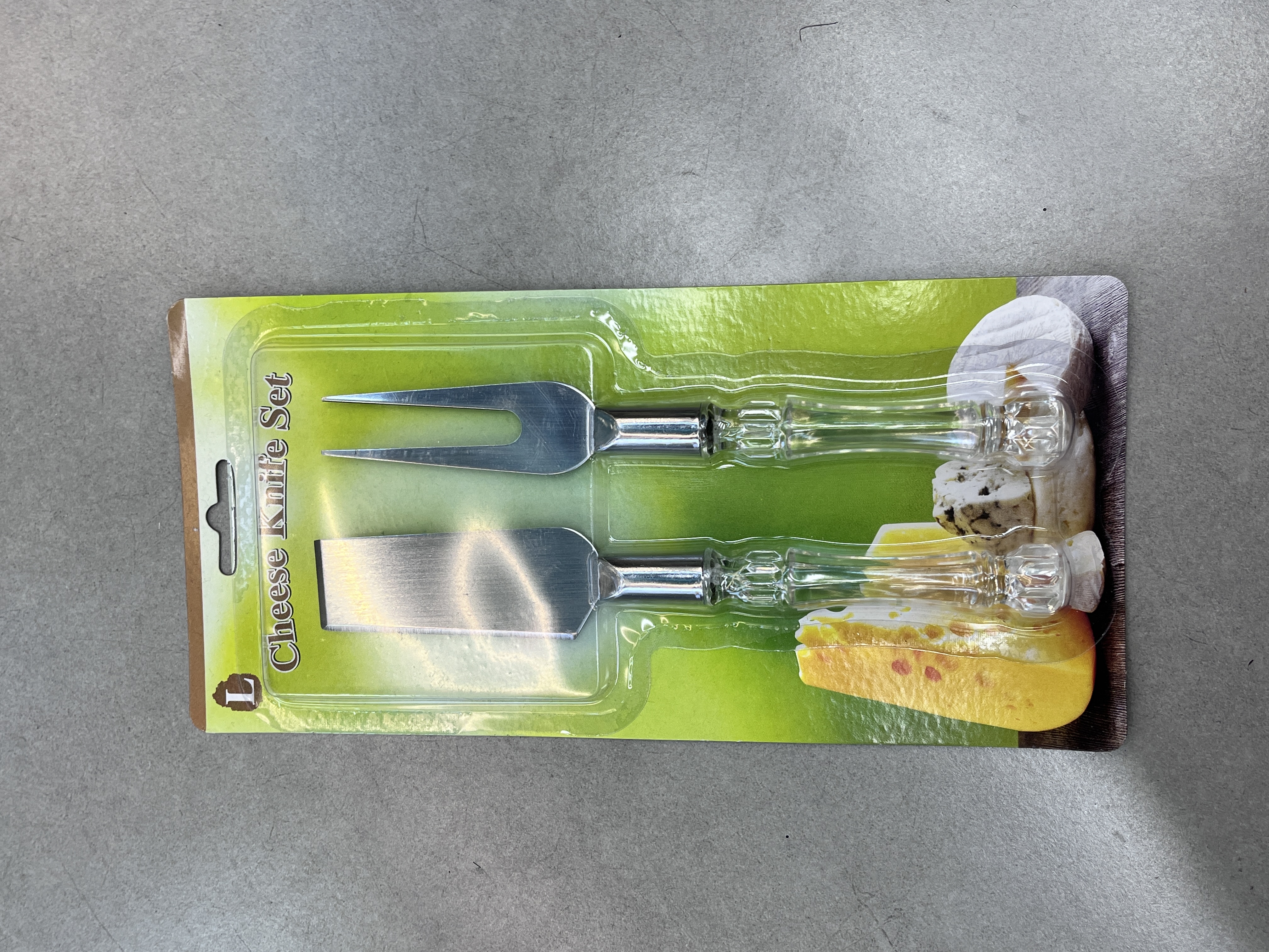 迷你版厨房必备奶酪刀 日用百货厨用刀剪具 精致小巧易携带水晶柄芝士刀详情图5