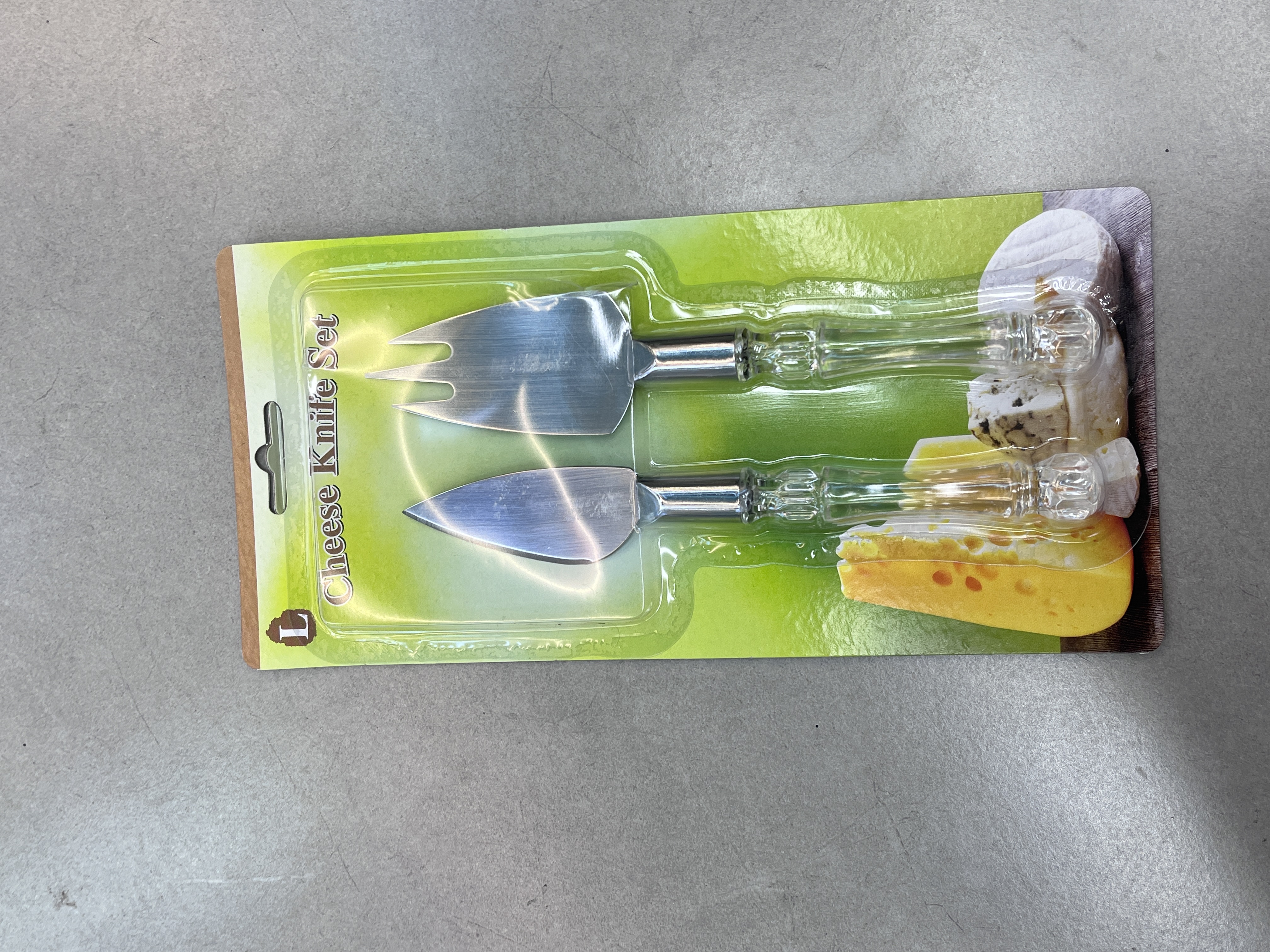 迷你版厨房必备奶酪刀 日用百货厨用刀剪具 精致小巧易携带水晶柄芝士刀详情图6