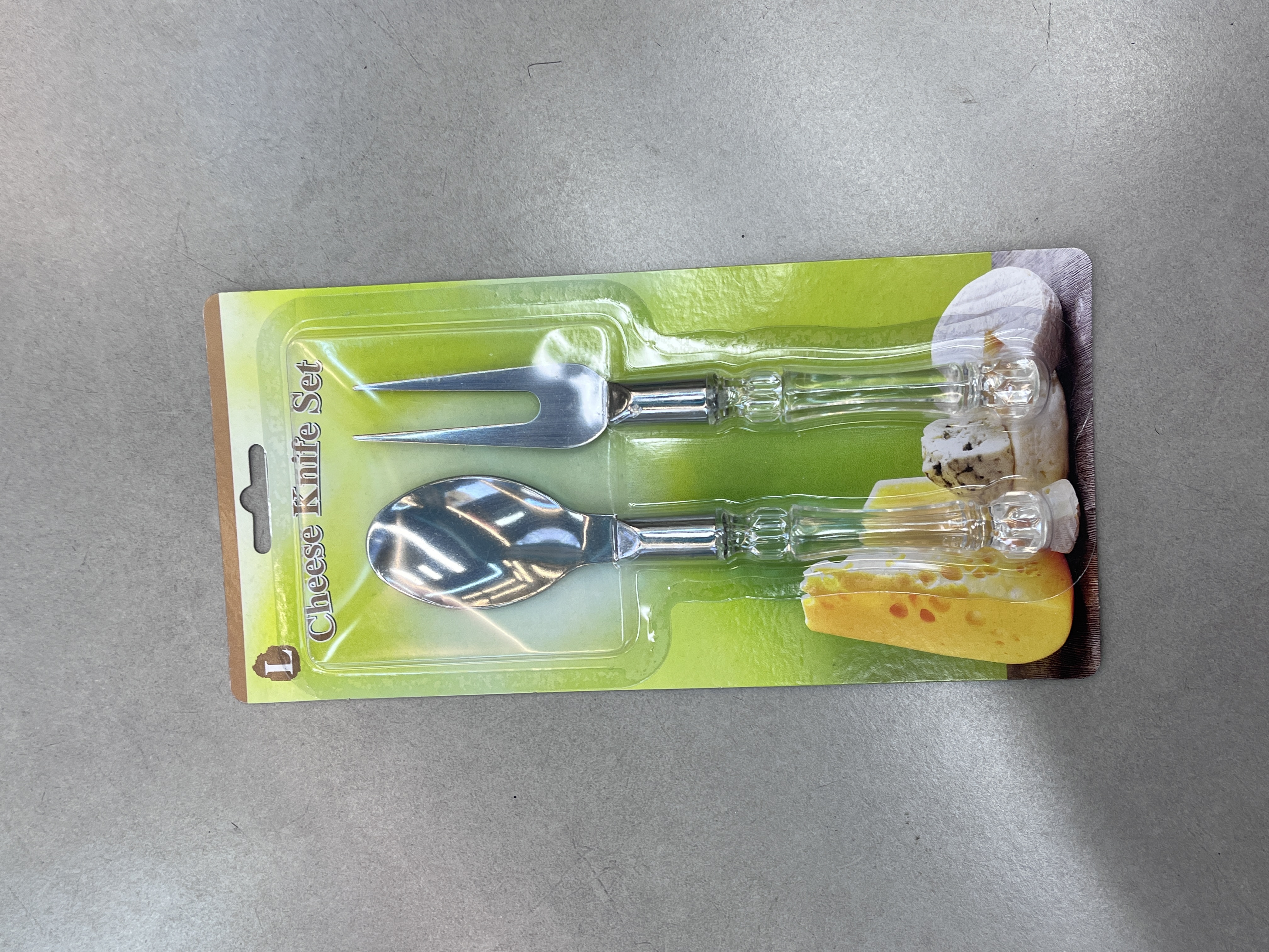 迷你版厨房必备奶酪刀 日用百货厨用刀剪具 精致小巧易携带水晶柄芝士刀详情图4