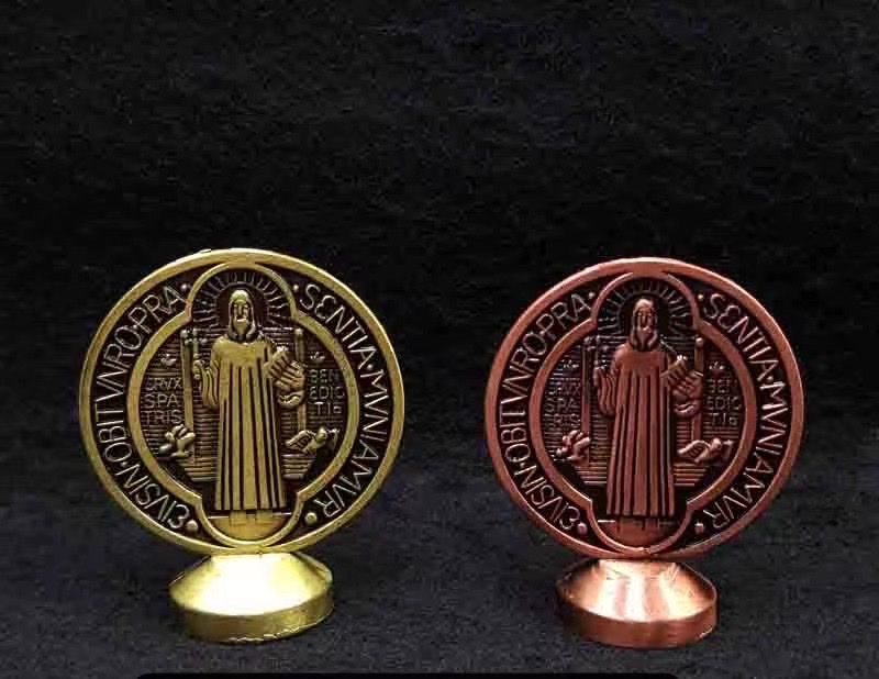 驱魔耶酥摆件。环保锌合金制作而成摆件摆件风水