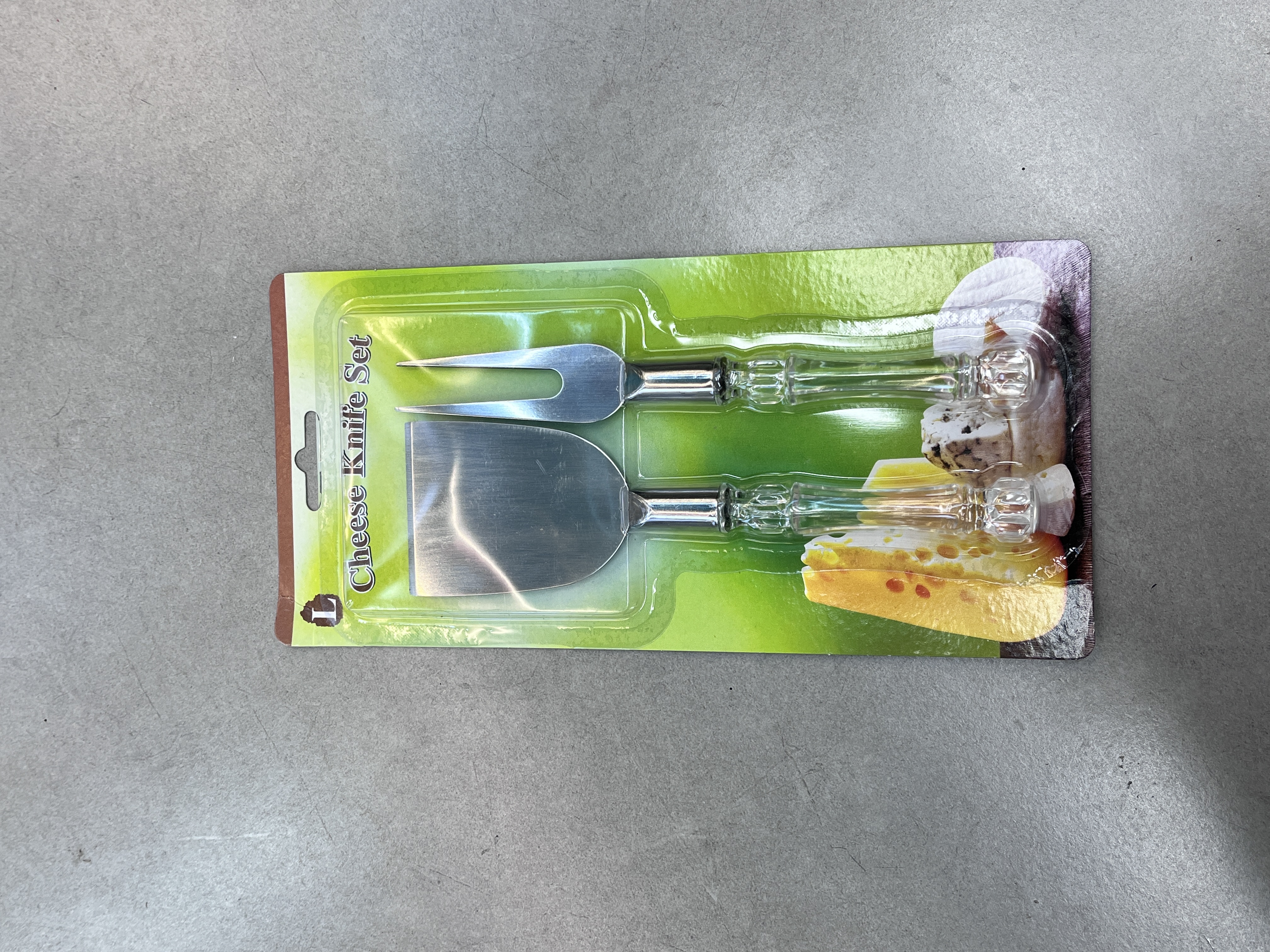 迷你版厨房必备奶酪刀 日用百货厨用刀剪具 精致小巧易携带水晶柄芝士刀详情图7