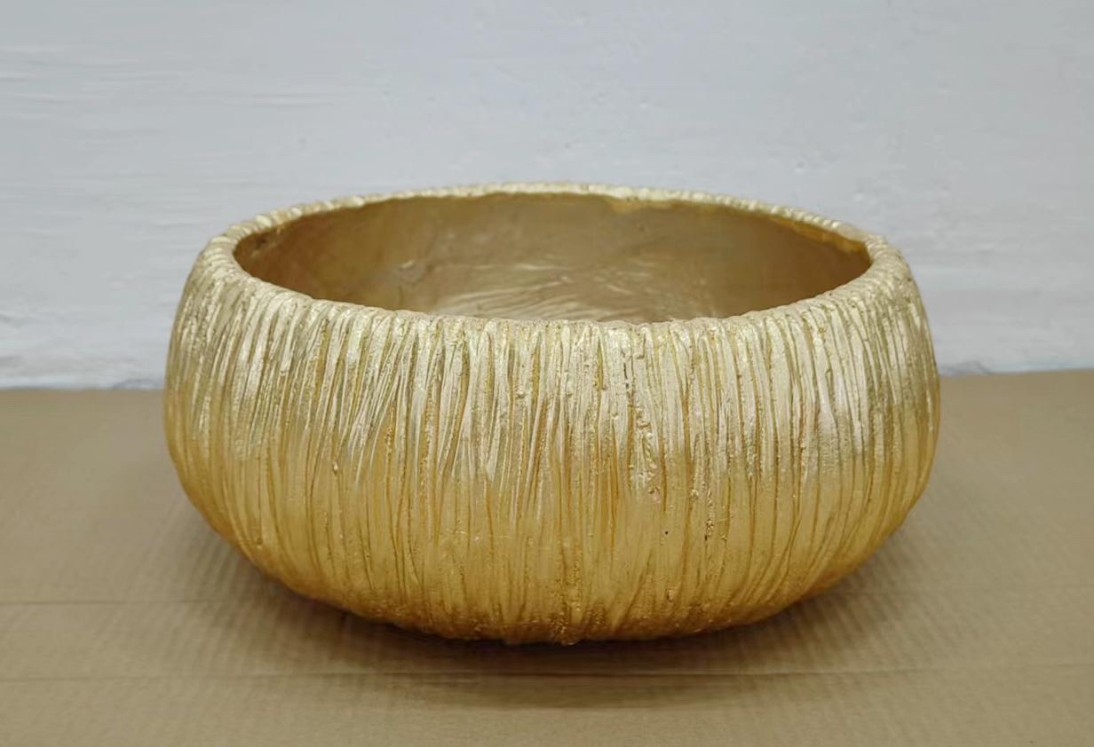 简约竖纹陶瓷花瓶 玻璃水培花瓶 精致花瓶 flower 艺术装饰品 室内装饰 绿植花卉配件