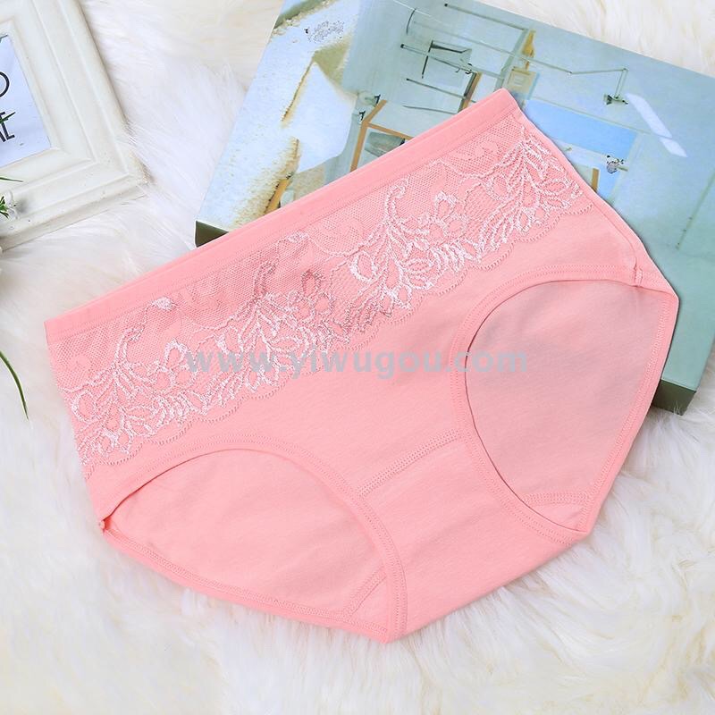 Women's Underwear Cotton Fabric High Waist Sexy Plus Size Girls Seamless Cotton Student Briefs